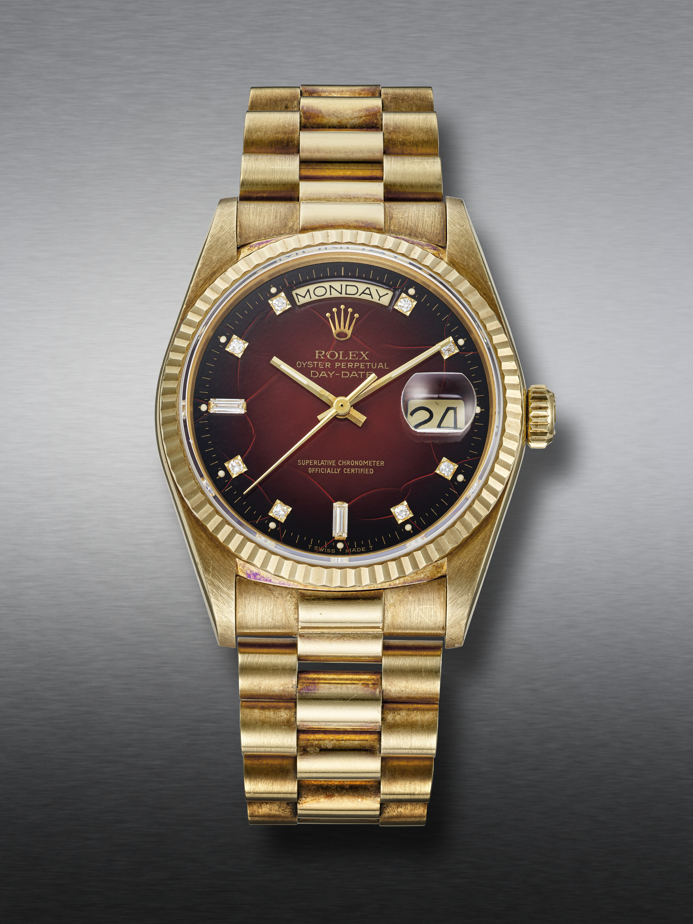 ROLEX, STAINLESS STEEL CHRONOGRAPH 'DAYTONA', WITH WHITE