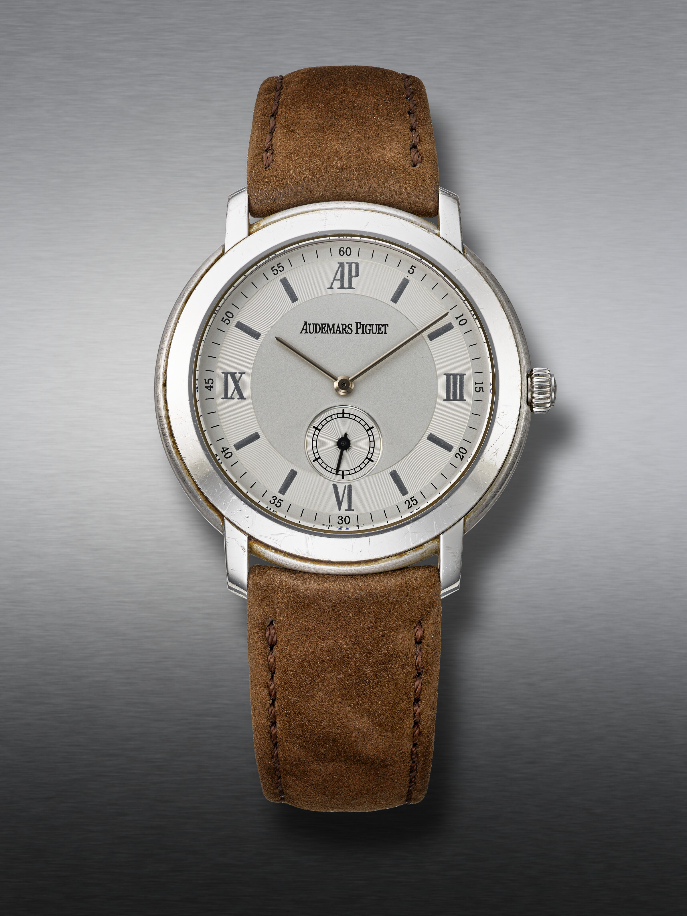 AUDEMARS PIGUET, WHITE GOLD 'JULES AUDEMARS', REF. 15056BC