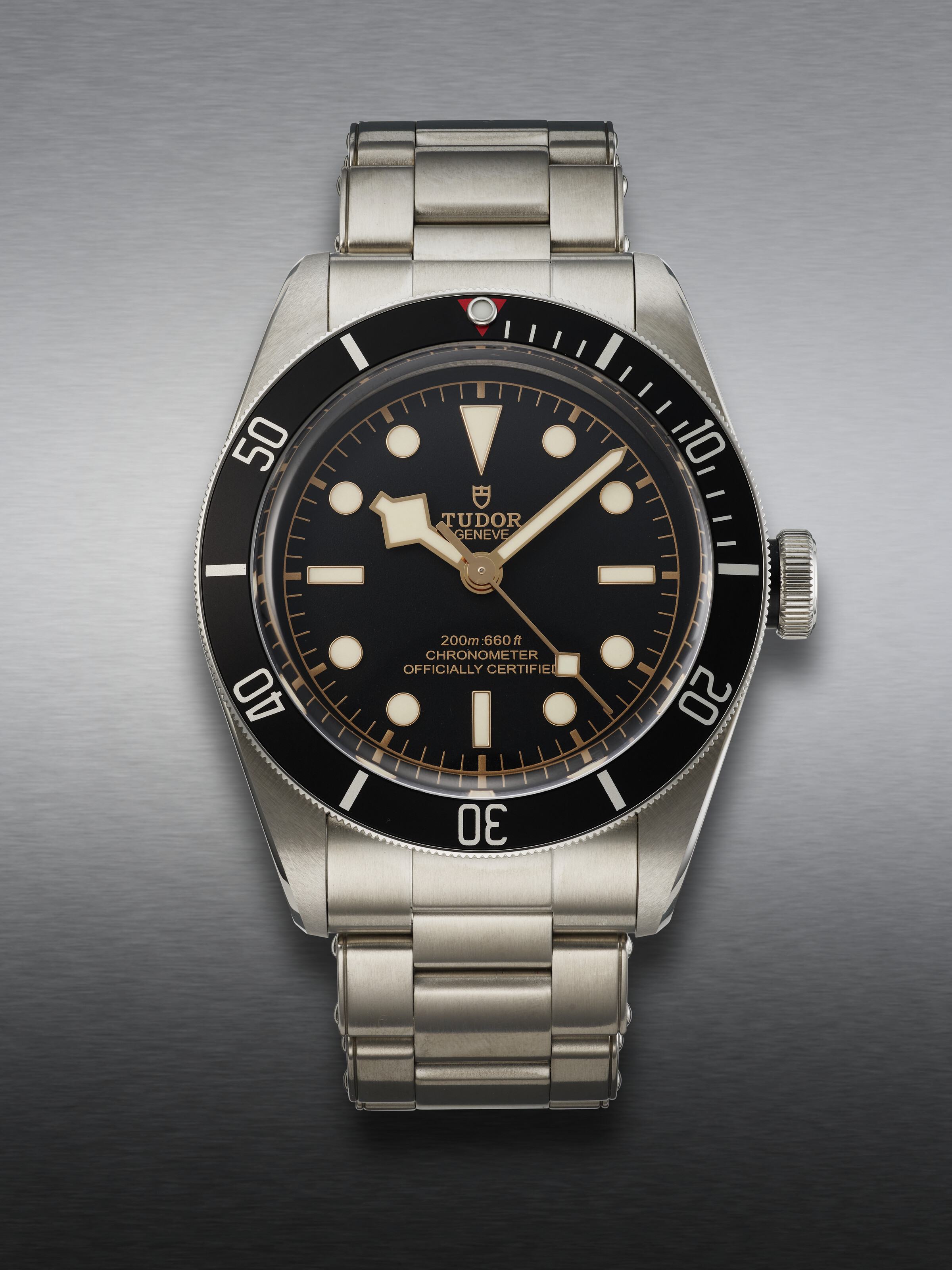 TUDOR, STAINLESS STEEL 'HERITAGE BLACK BAY' WITH BLACK BEZEL, REF - Main Image
