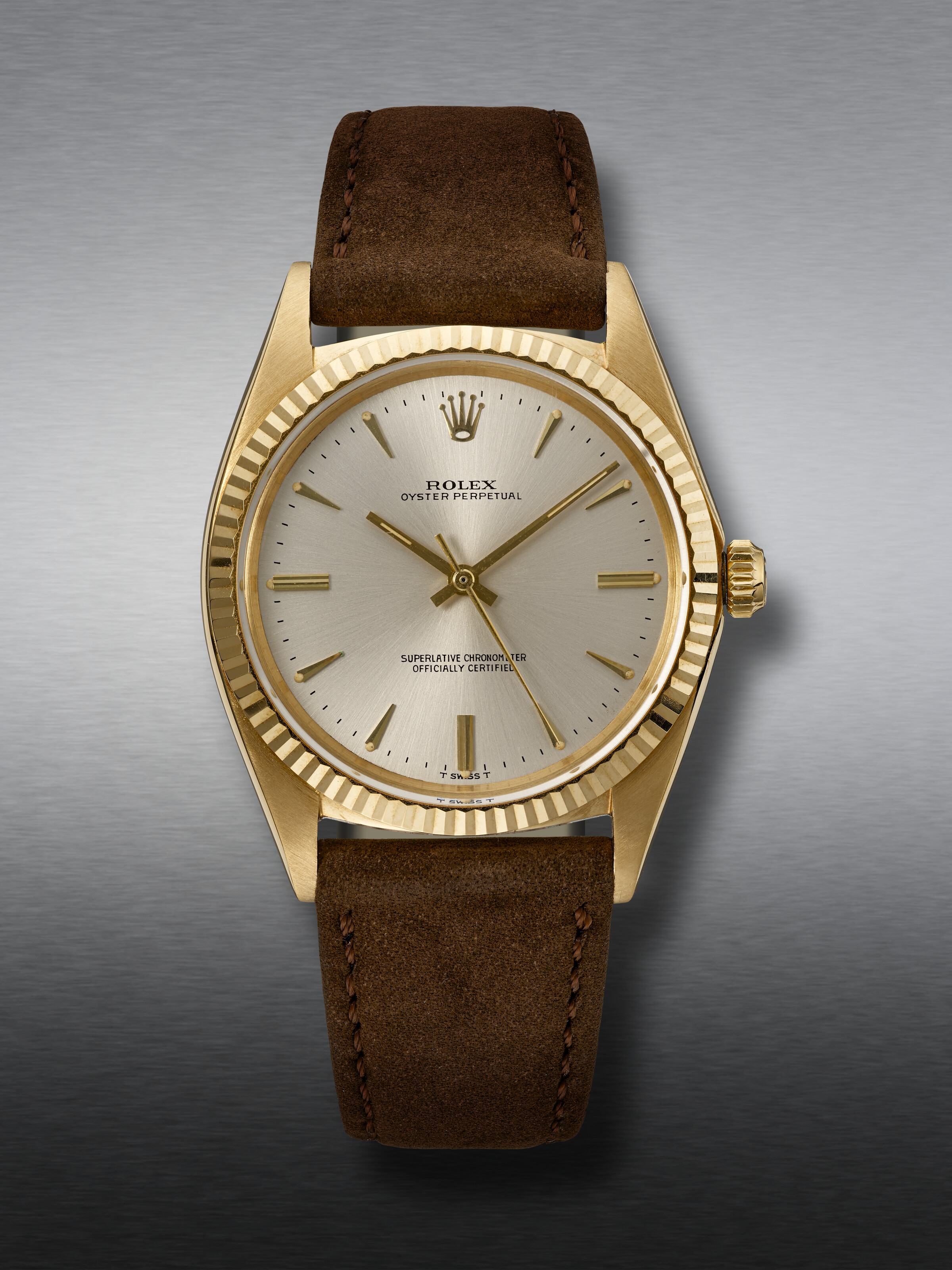 ROLEX, YELLOW GOLD 