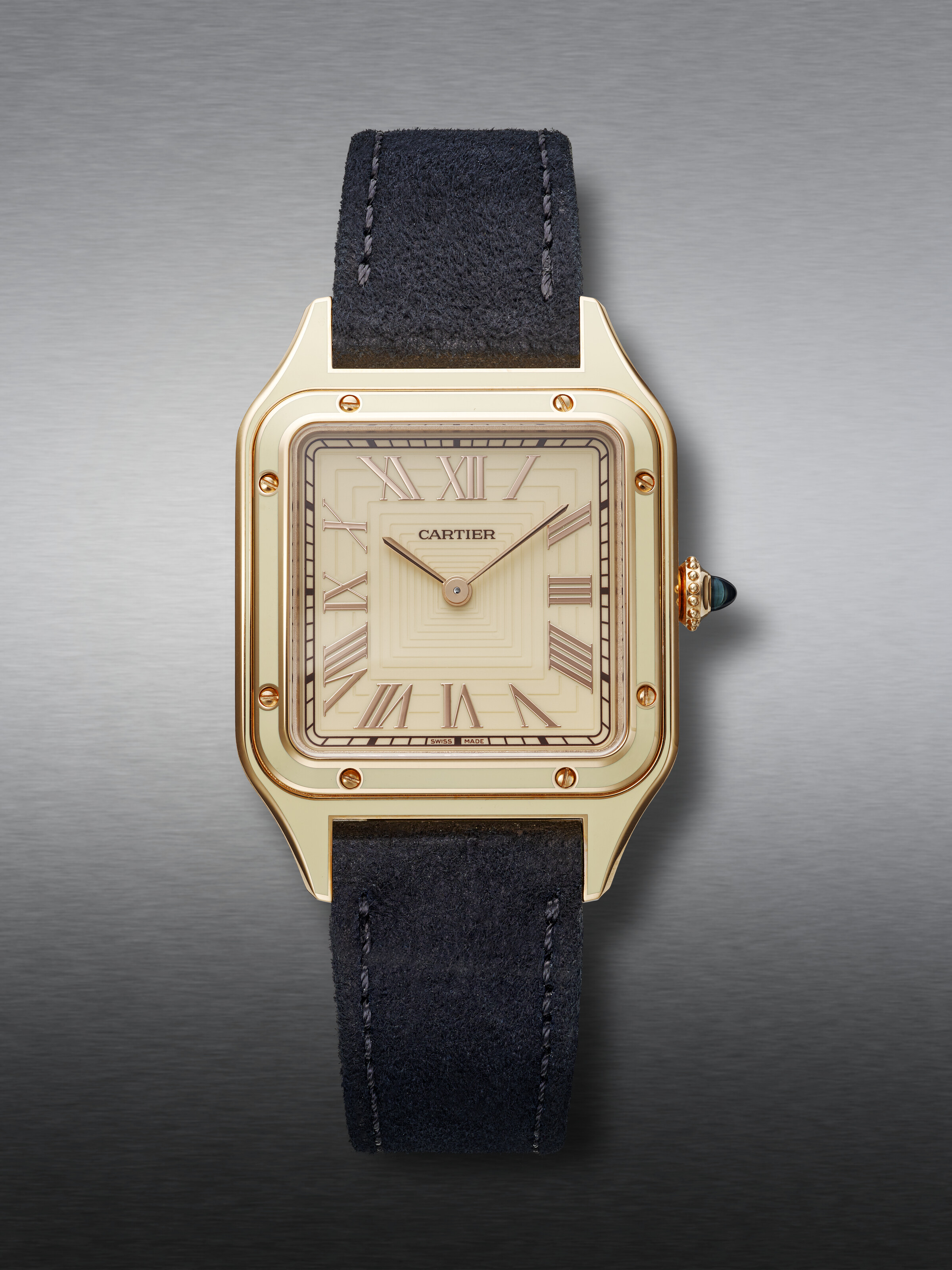 CARTIER, LIMITED EDITION PINK GOLD 'SANTOS DUMONT', WGSA0054