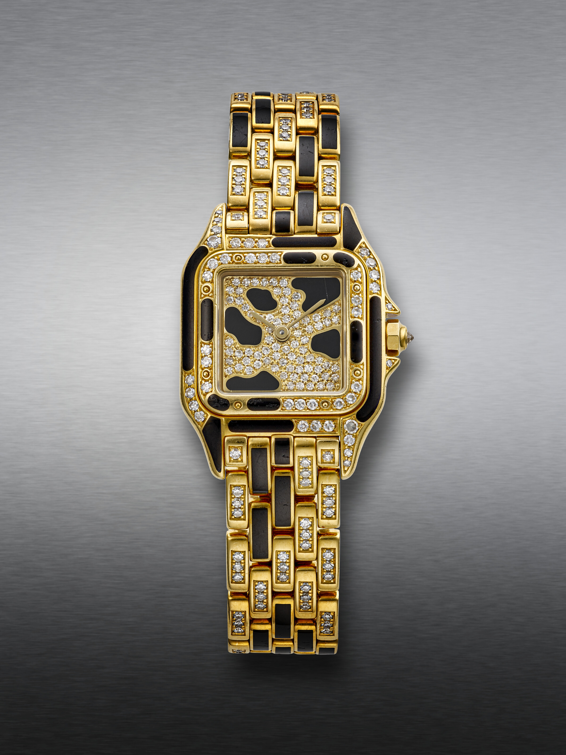 CARTIER, YELLOW GOLD AND DIAMOND-SET 'PANTHERE', REF. 8057915