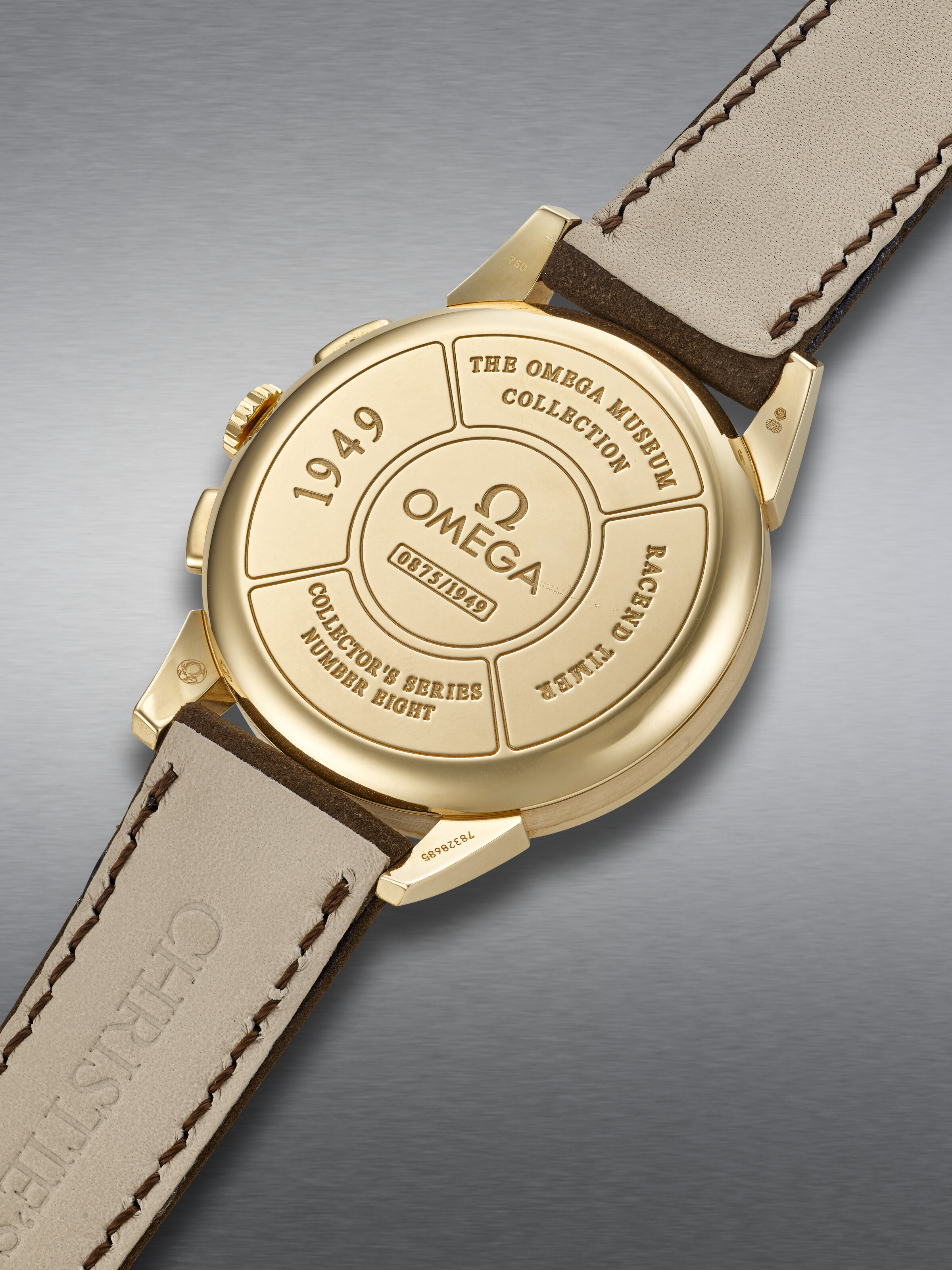 OMEGA, LIMITED EDITION PINK GOLD CHRONOGRAPH 'MUSEUM COLLECTION, N