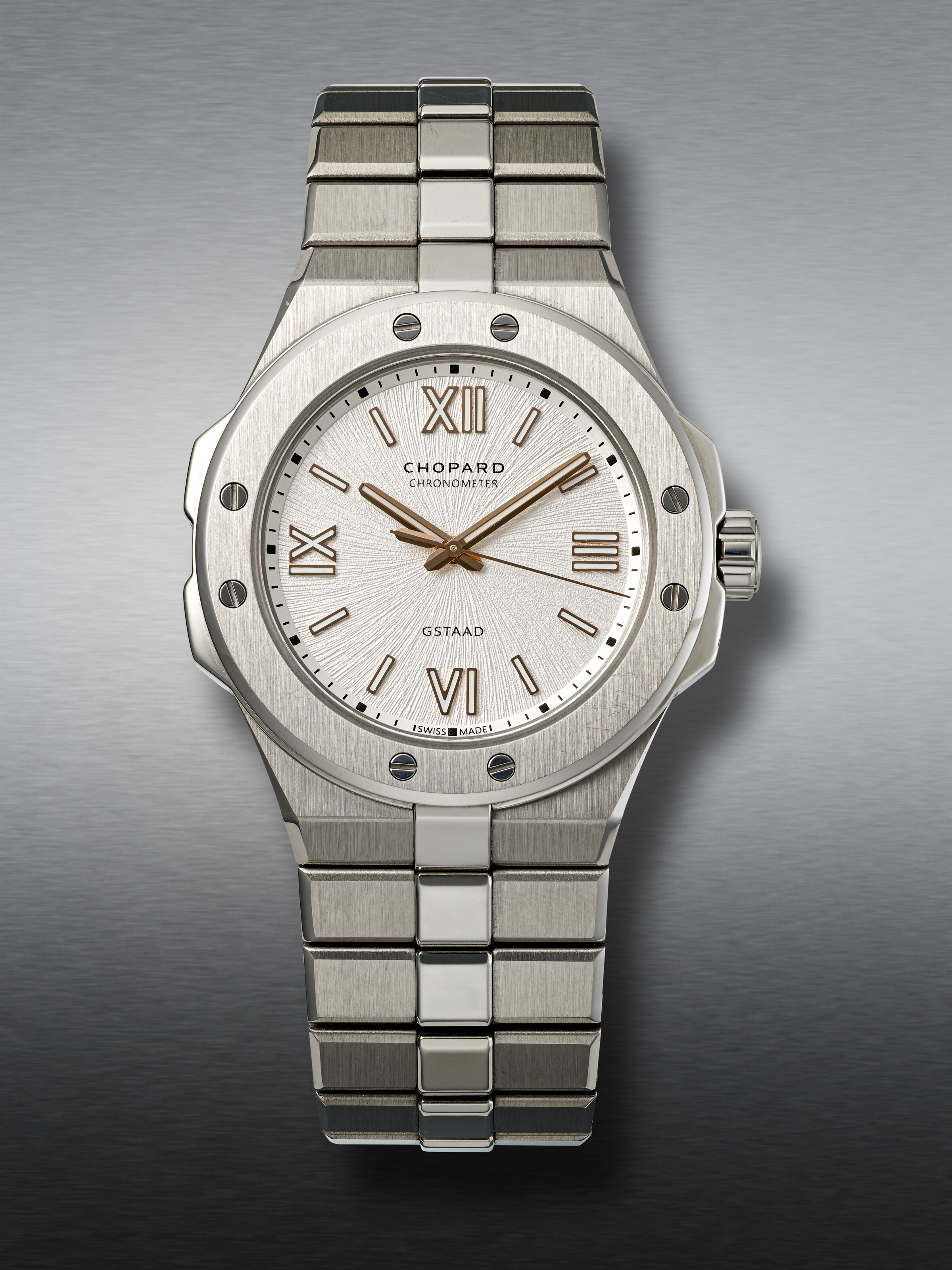 CHOPARD, LIMITED EDITION STAINLESS STEEL 'ALPINE EAGLE GSTAAD