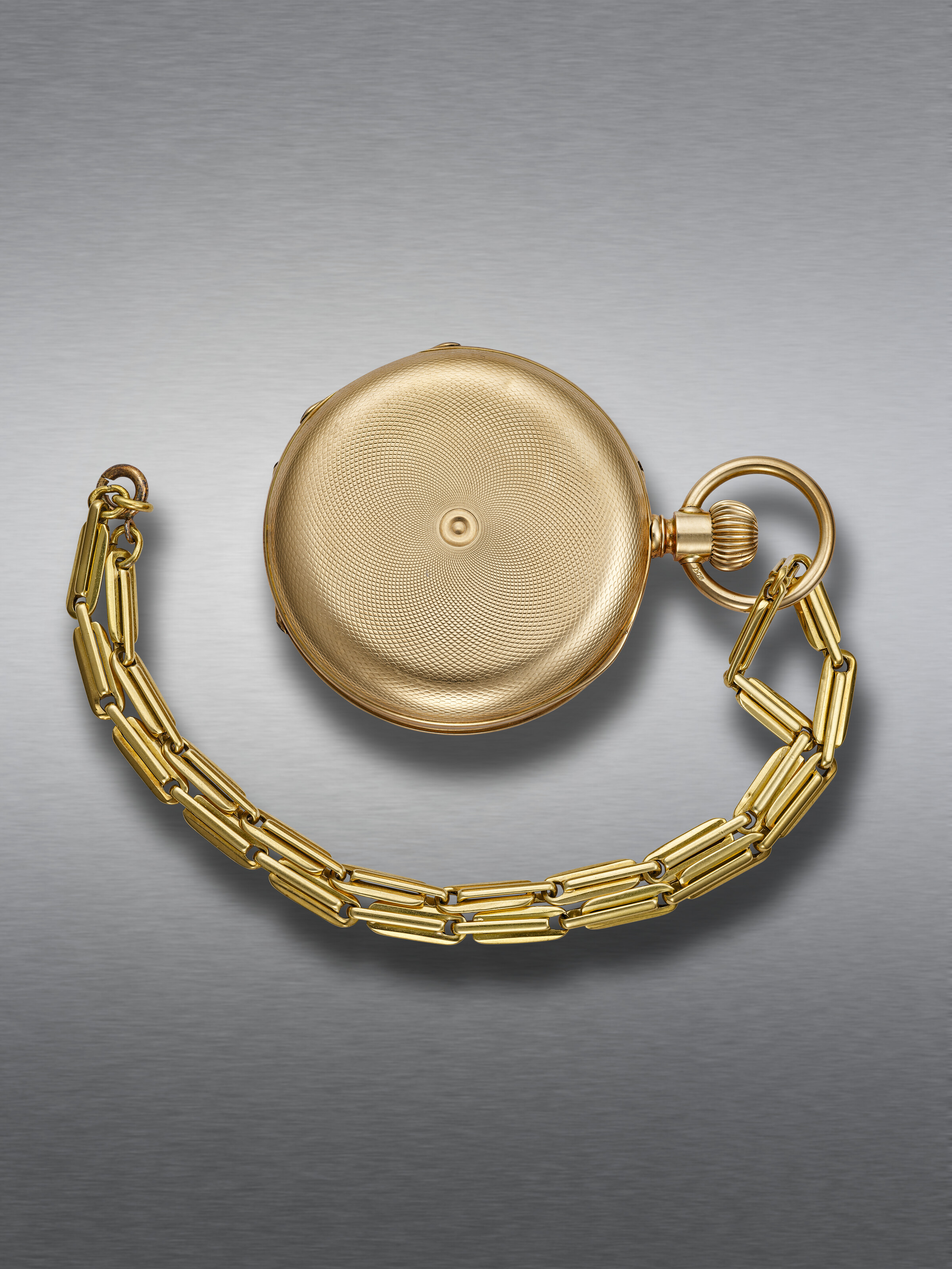 HENRI MOSER & CIE, “QUALITE TOBIAS” A 14K YELLOW GOLD HUNTING