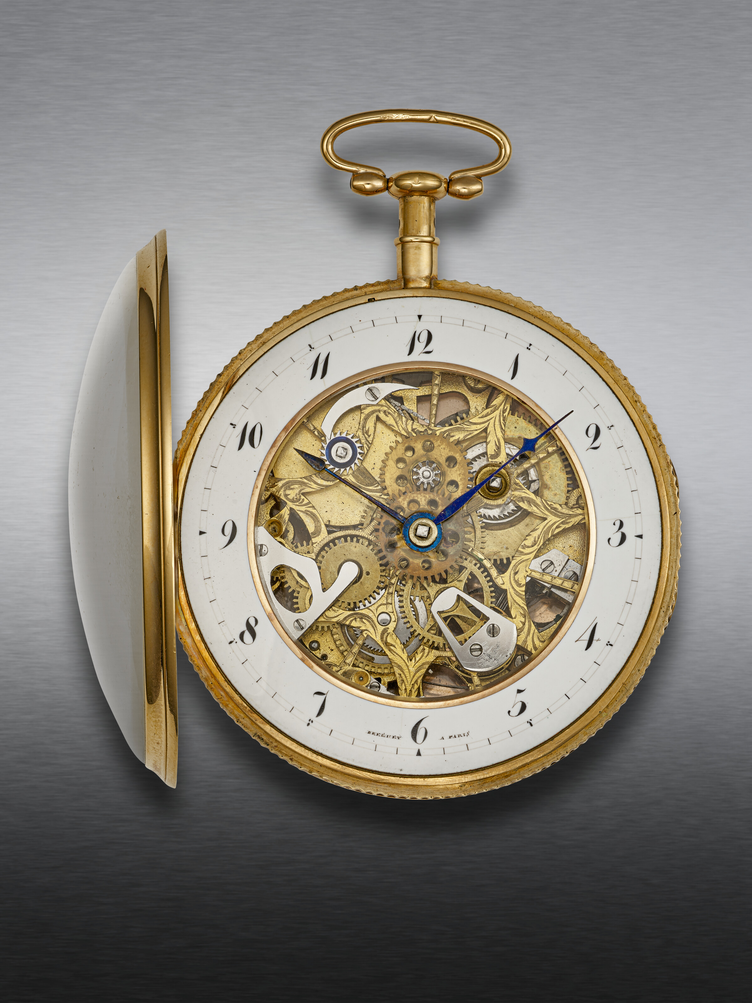 Rare Breguet Pocket Watches Breguet Rare Rose Gold Keywind
