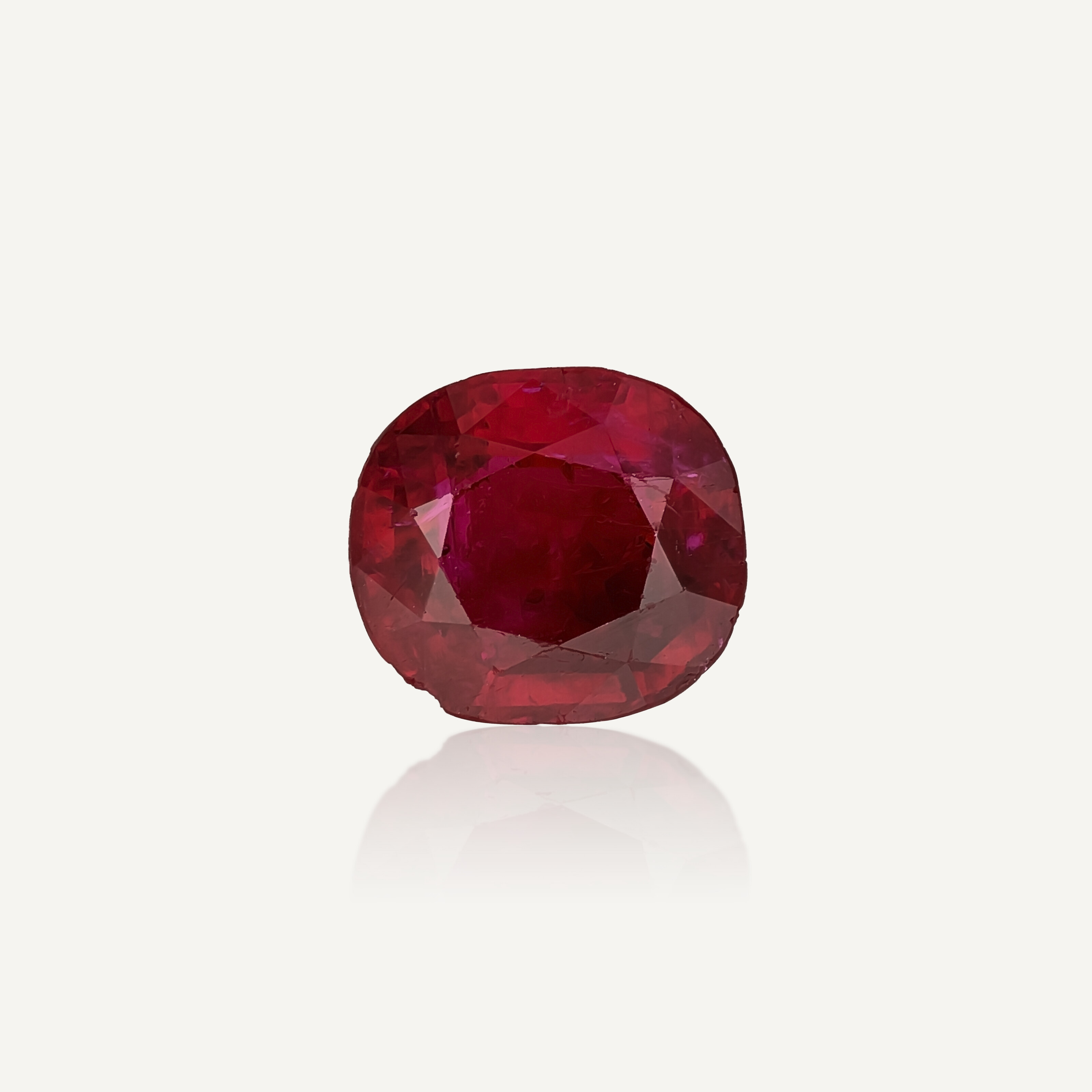 UNMOUNTED RUBY, SSEF 5.827 CARATS, TANZANIA, NO INDICATIONS OF