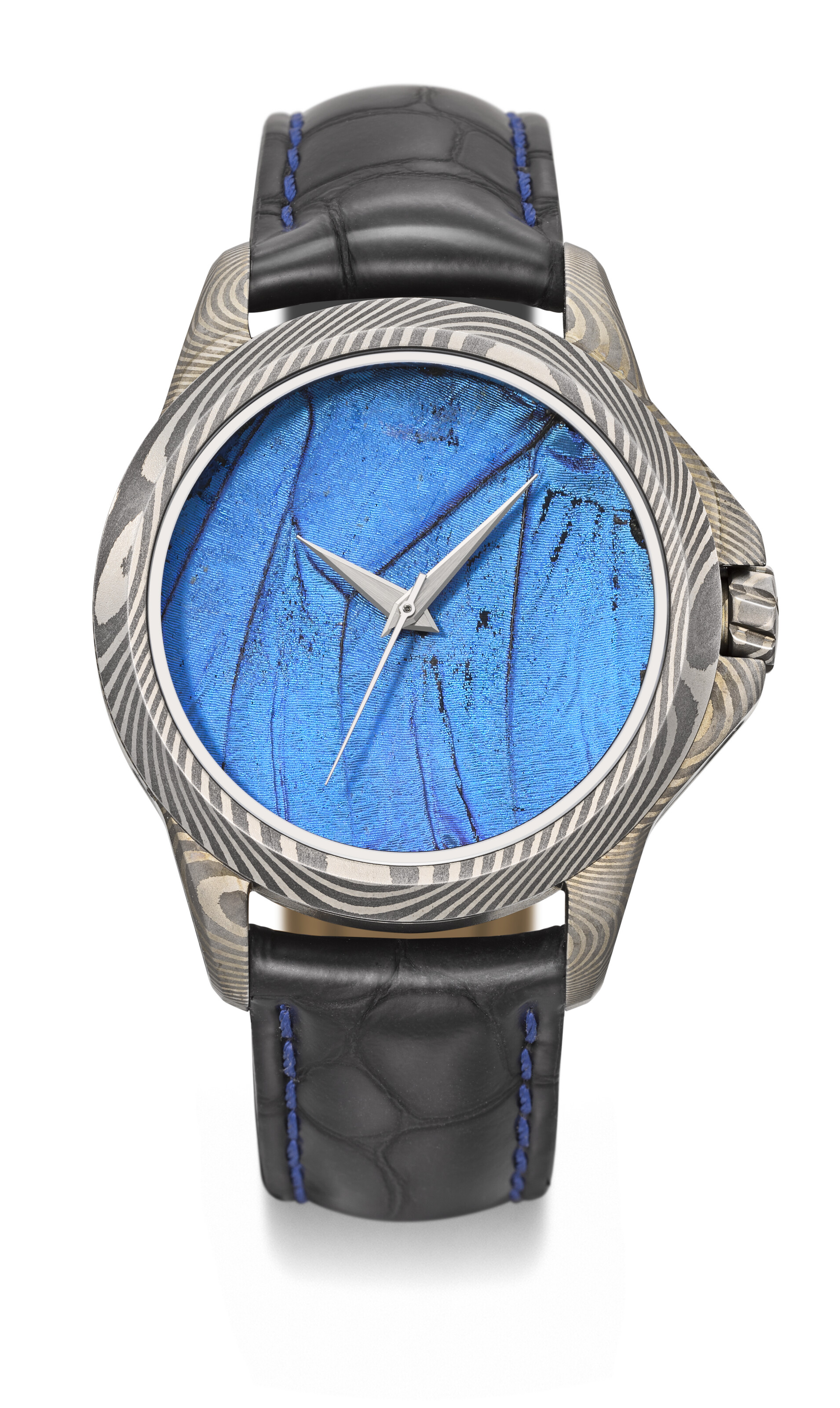 ArtyA. Butterfly Damascus Micro-Rotor model, unique piece, no. 1/1, circa 2024, offered in Rare Watches Including Watches for ELA on 11 November 2024 at Christie's in Geneva