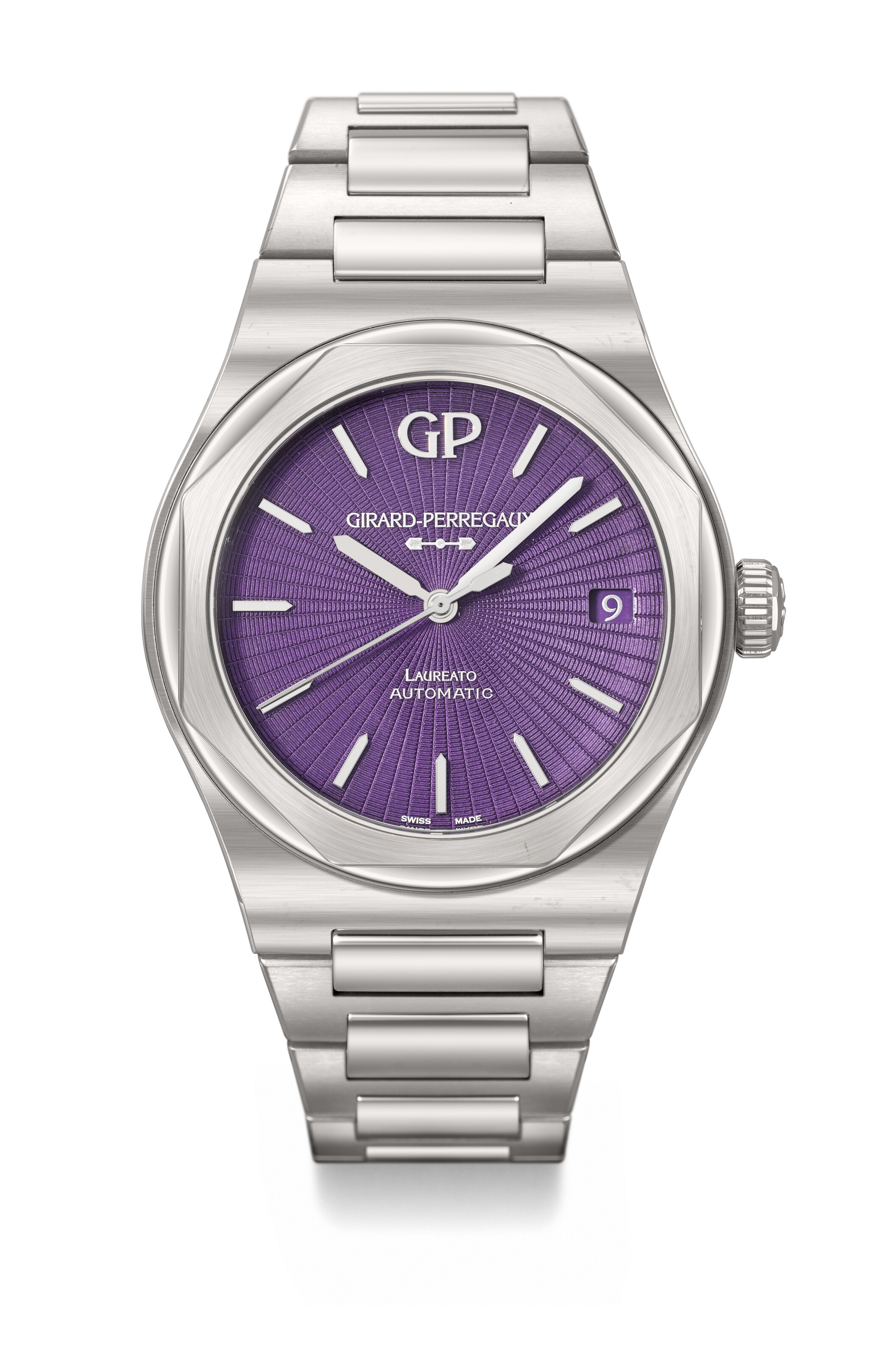 Girard-Perregaux. Laureato Eternity model, unique piece, ref. 81010-11-3285-1GM, no. 13199, circa 2024, offered in Rare Watches Including Watches for ELA on 11 November 2024 at Christie's in Geneva