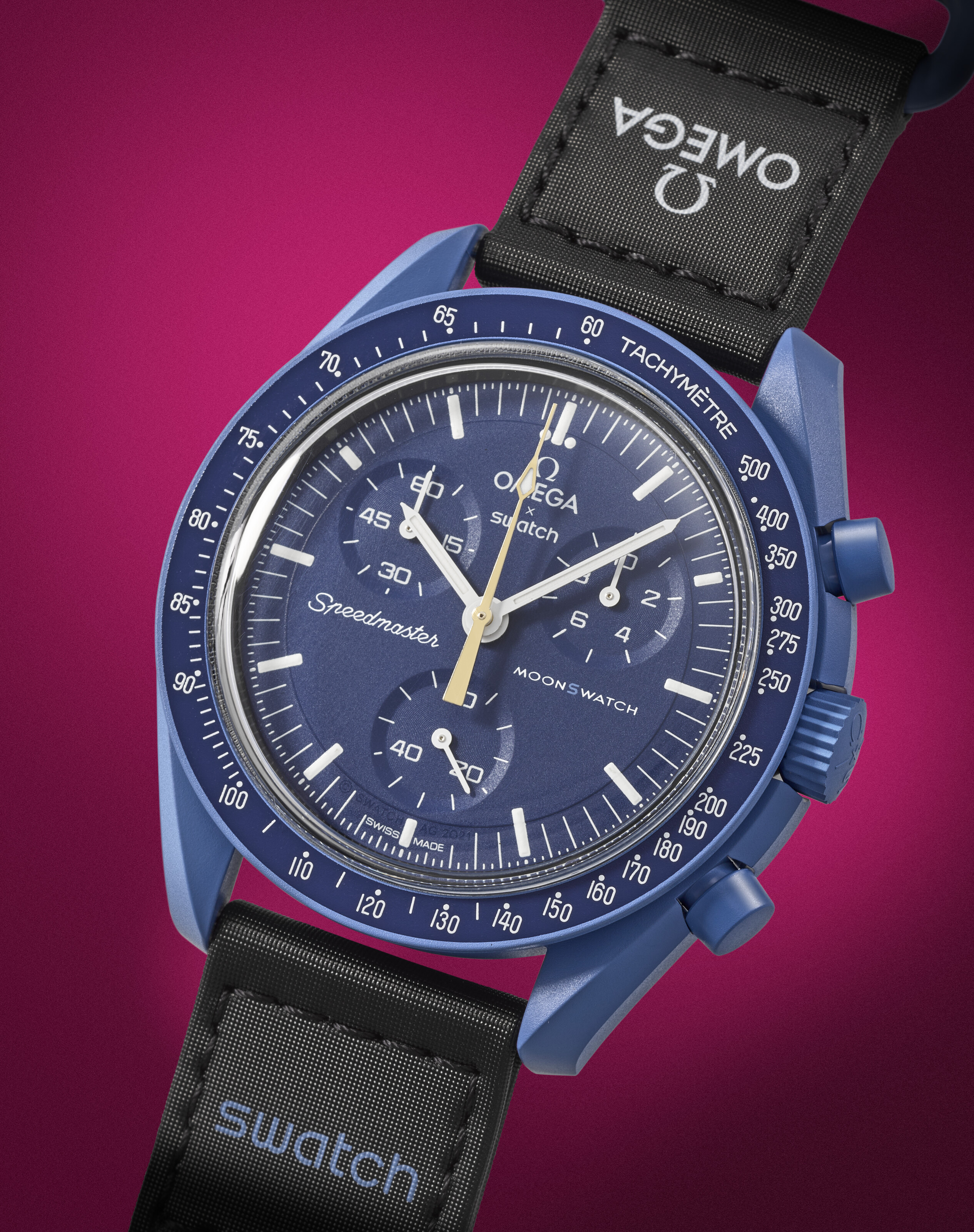 OMEGA X SWATCH. A UNIQUE AND HISTORIC ONE MILLIONTH BIOCERAMIC