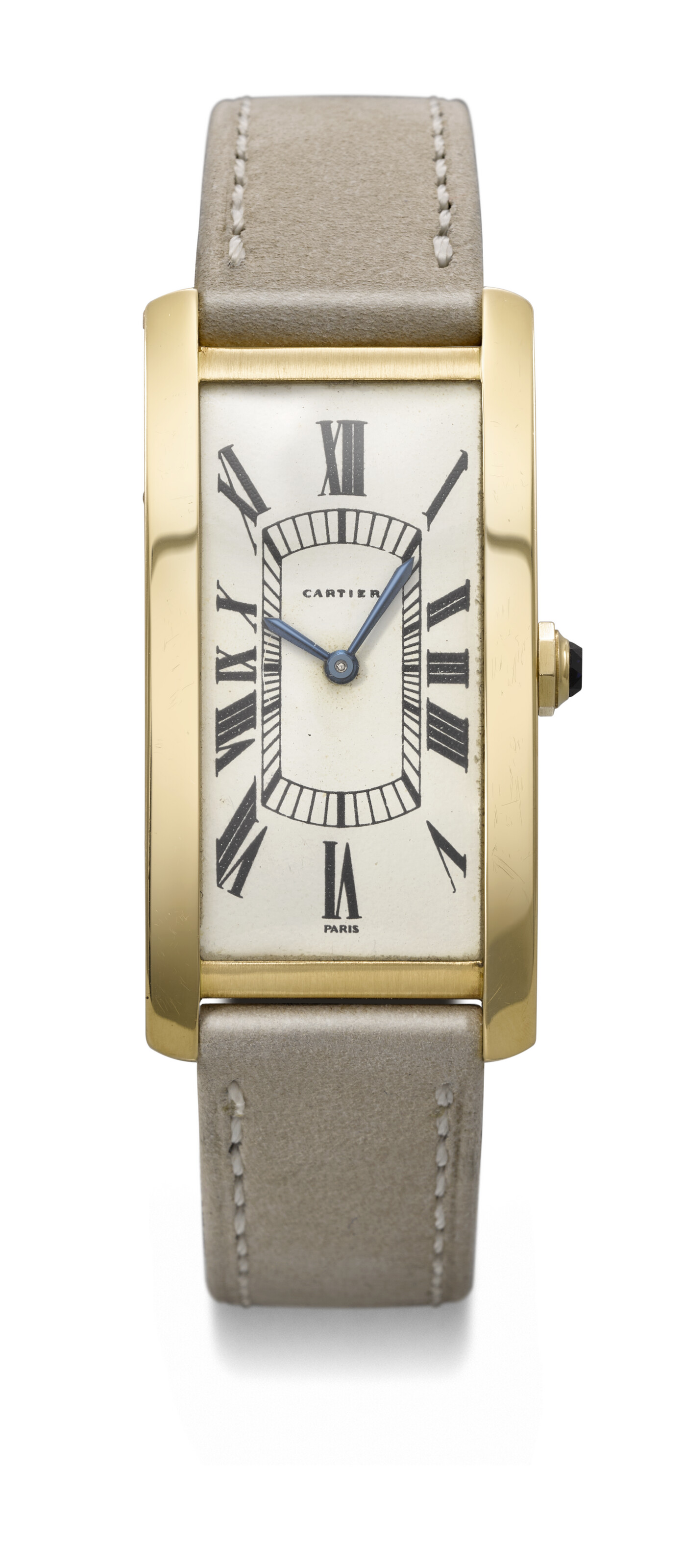 CARTIER. AN EXCEEDINGLY RARE, LARGE AND UNUSUAL 18K GOLD