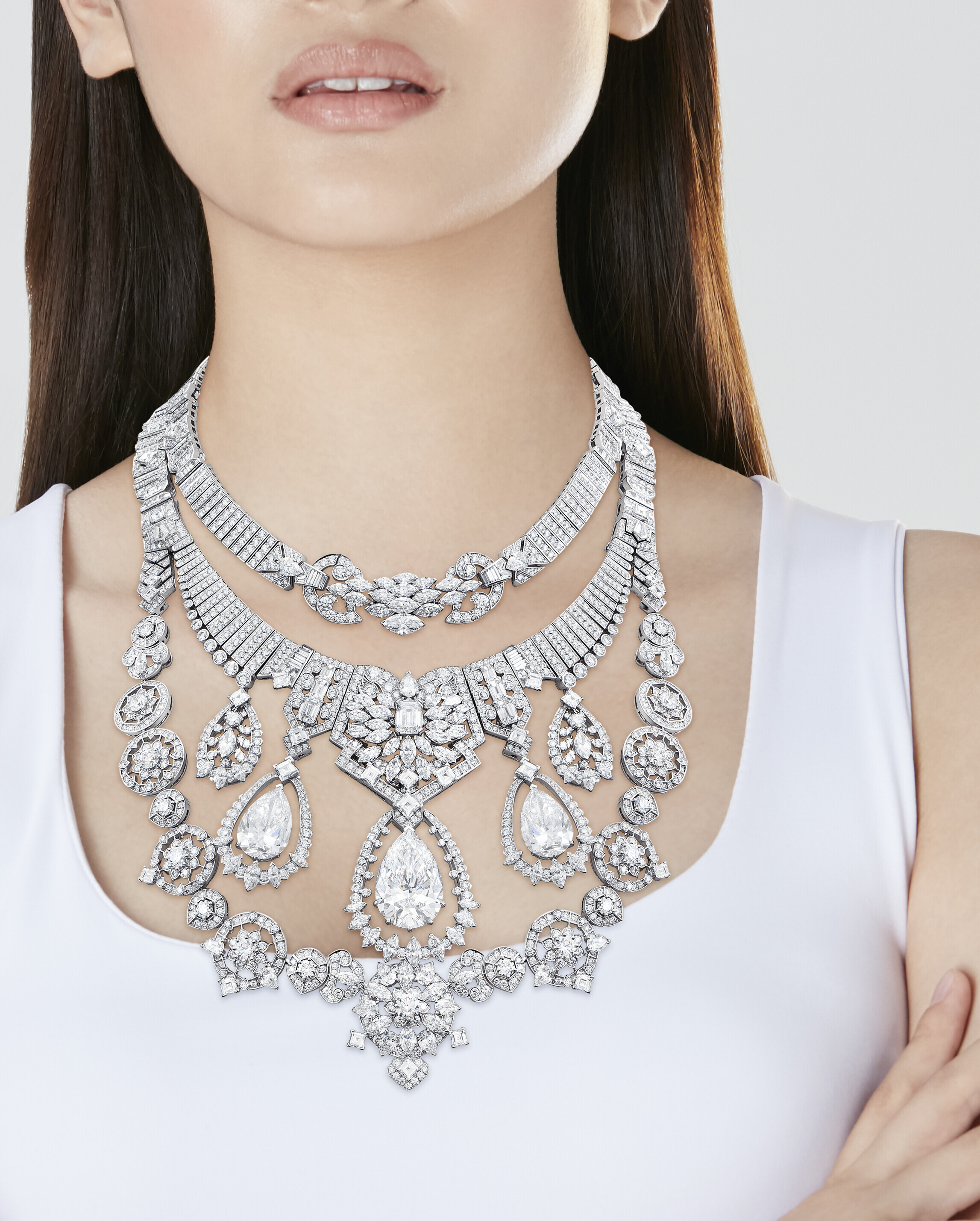 THE MAHARAJA NECKLACE MAGNIFICENT VAN CLEEF & ARPELS DIAMOND