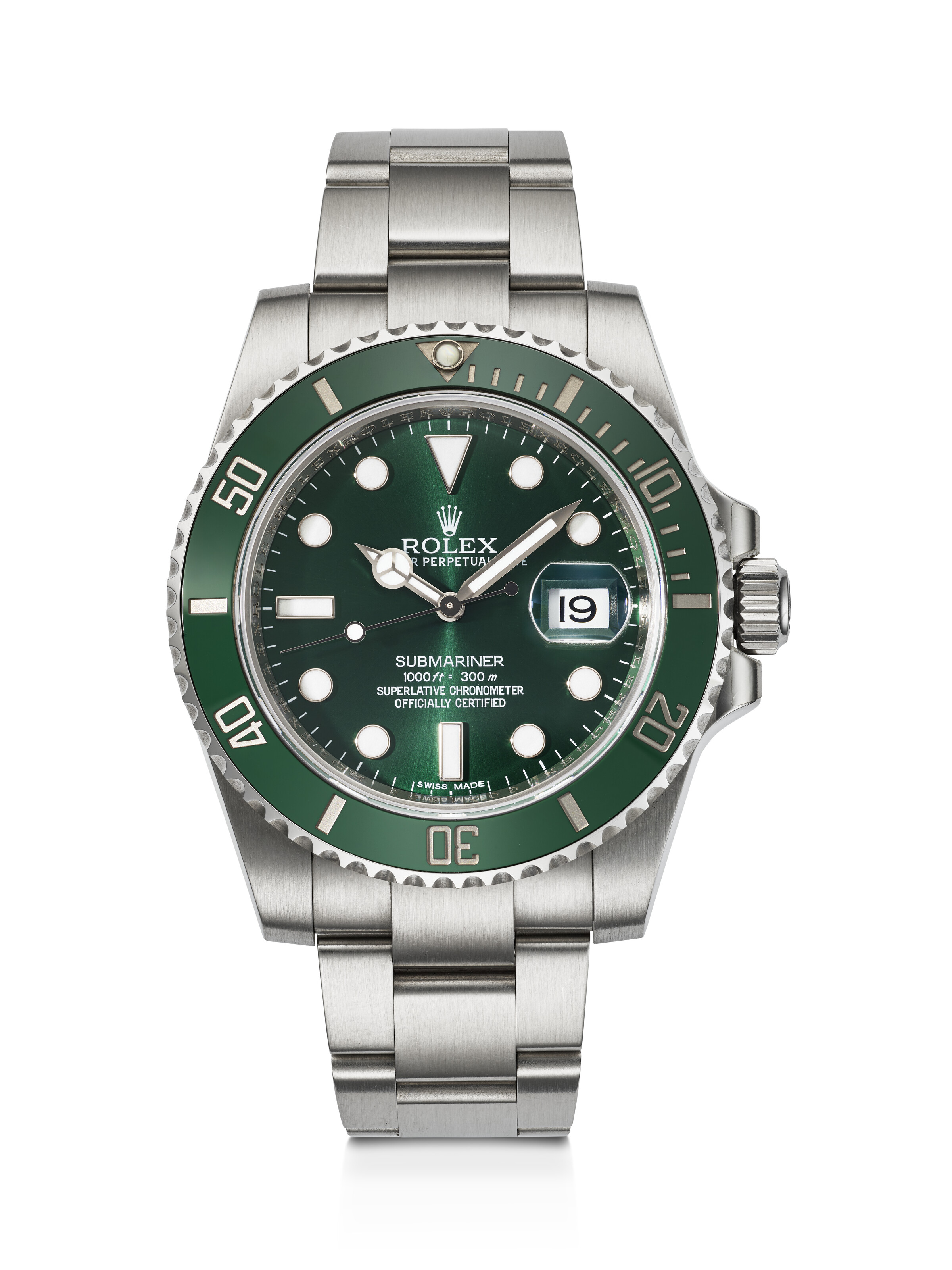 Rolex hulk referenza store