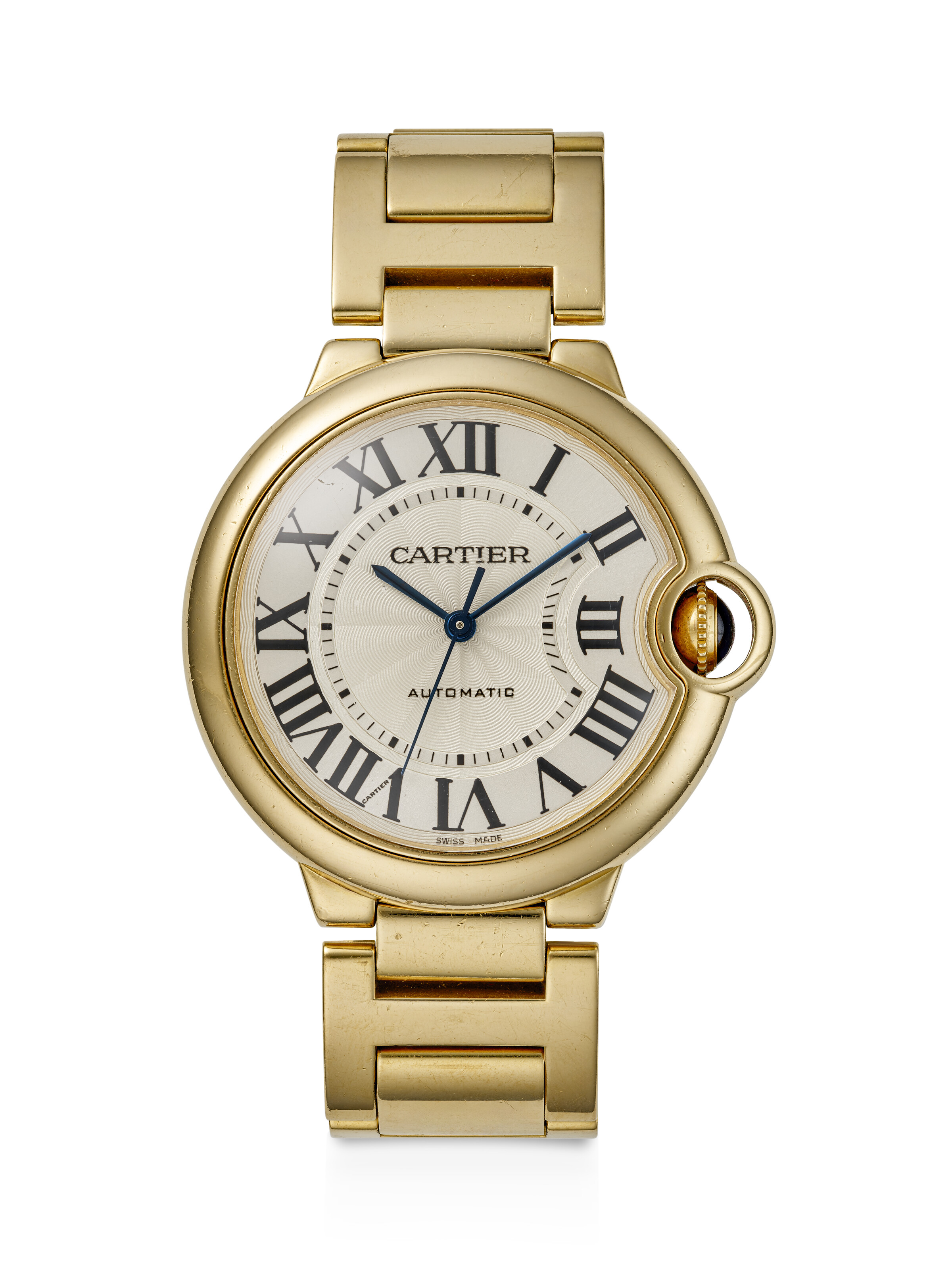 CARTIER, YELLOW GOLD 'BALLON BLEU', REF. 3002, CASE NO: 105023NX
