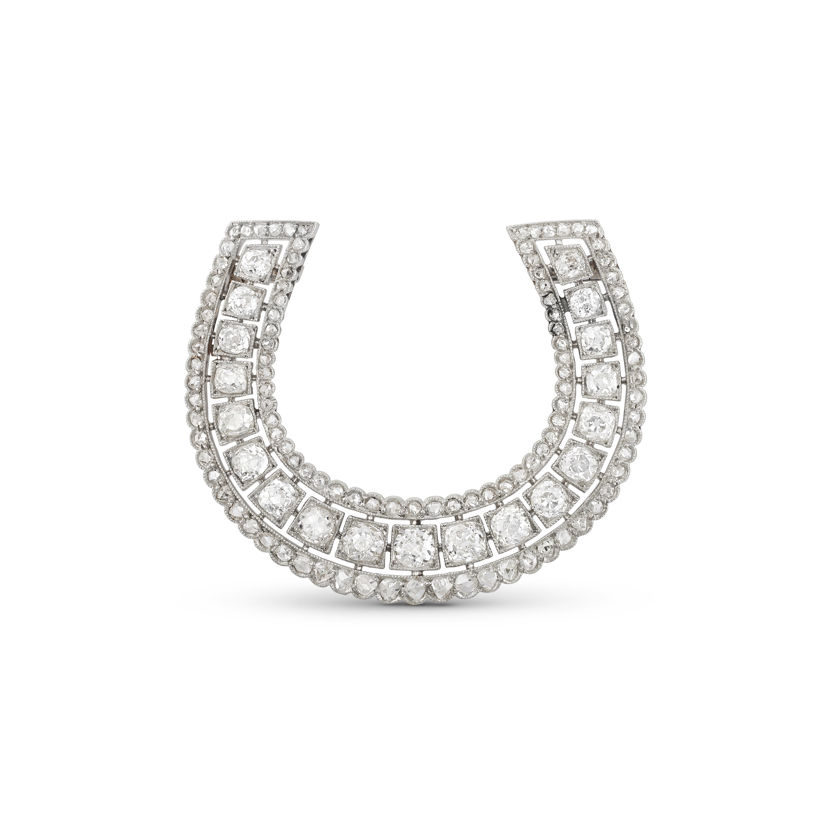 CARTIER BELLE ÉPOQUE DIAMOND HORSESHOE BROOCH Christie s