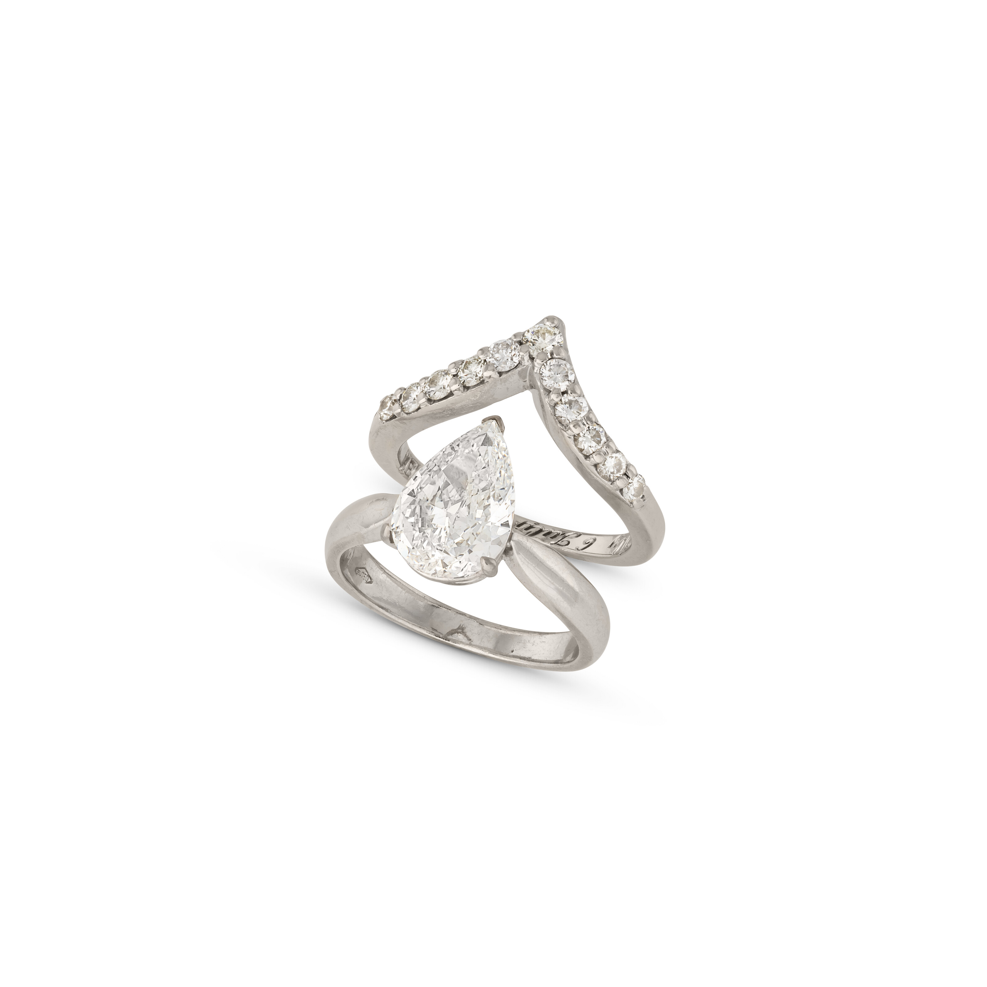 GROUP OF TWO DIAMOND RING, | Christie’s