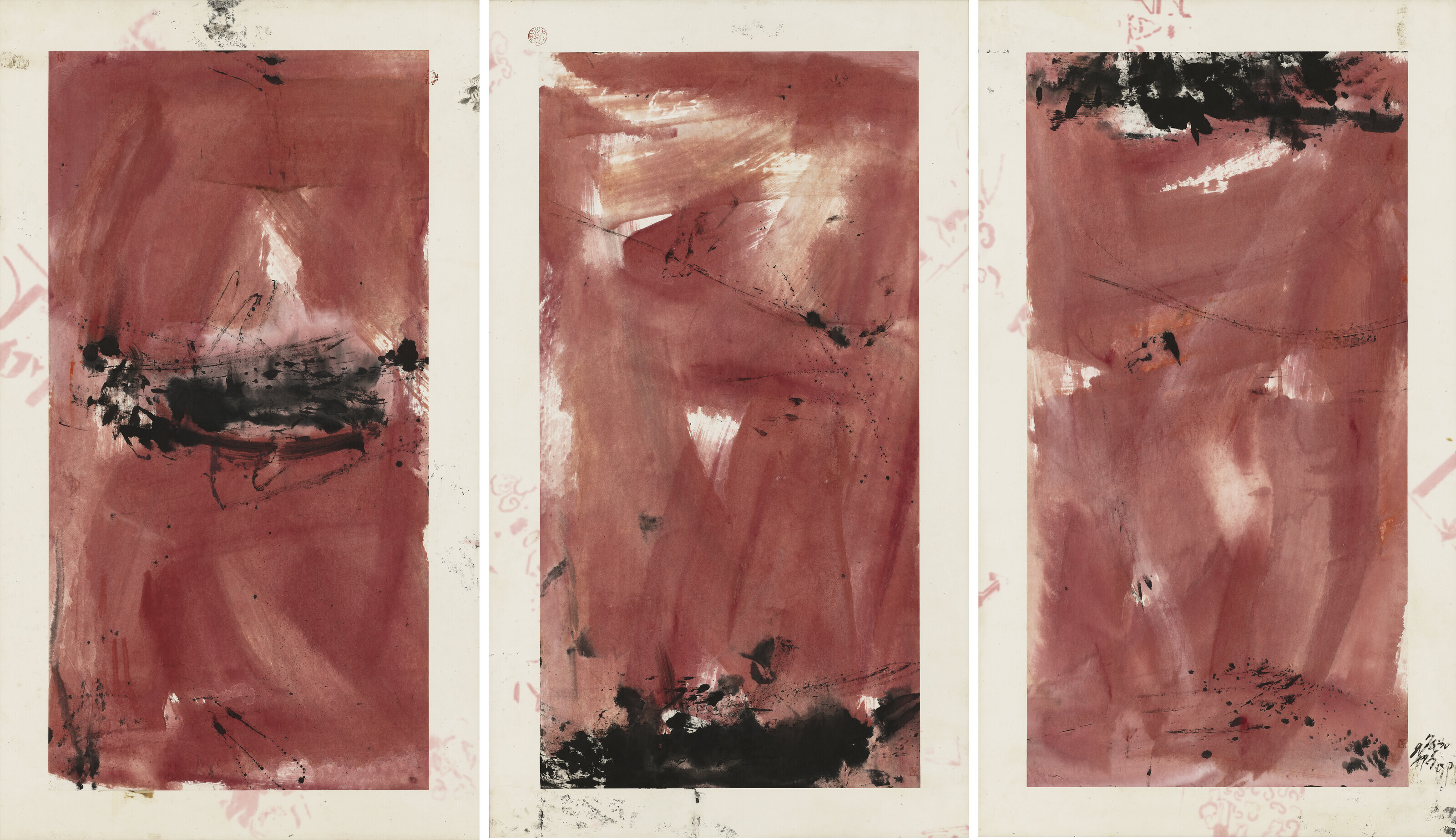 rui ページ HUANG RUI (B. 1952), Untitled - triptych | Christie's