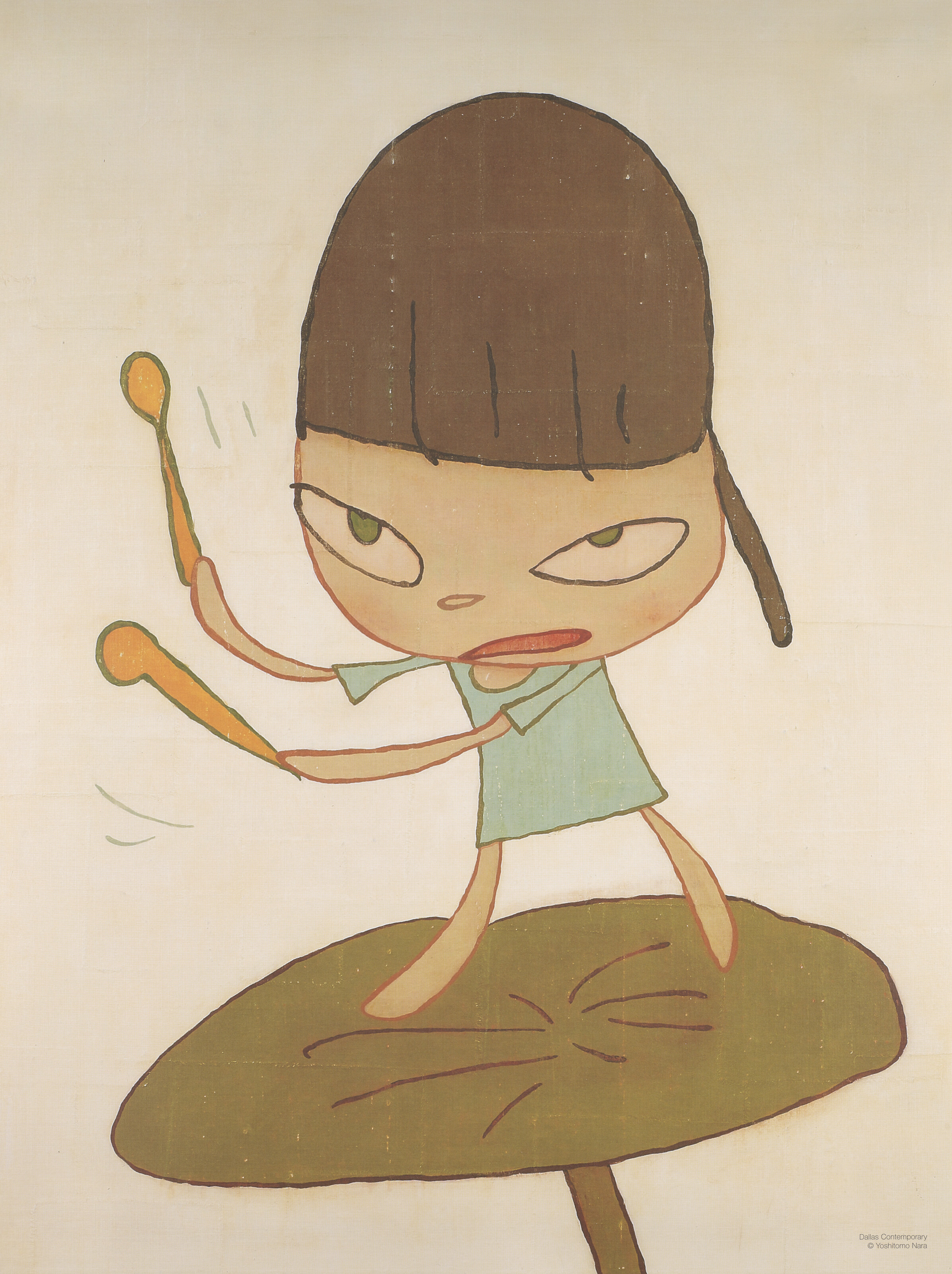 YOSHITOMO NARA (B. 1959), Banging the Drum; Real One; & Marching