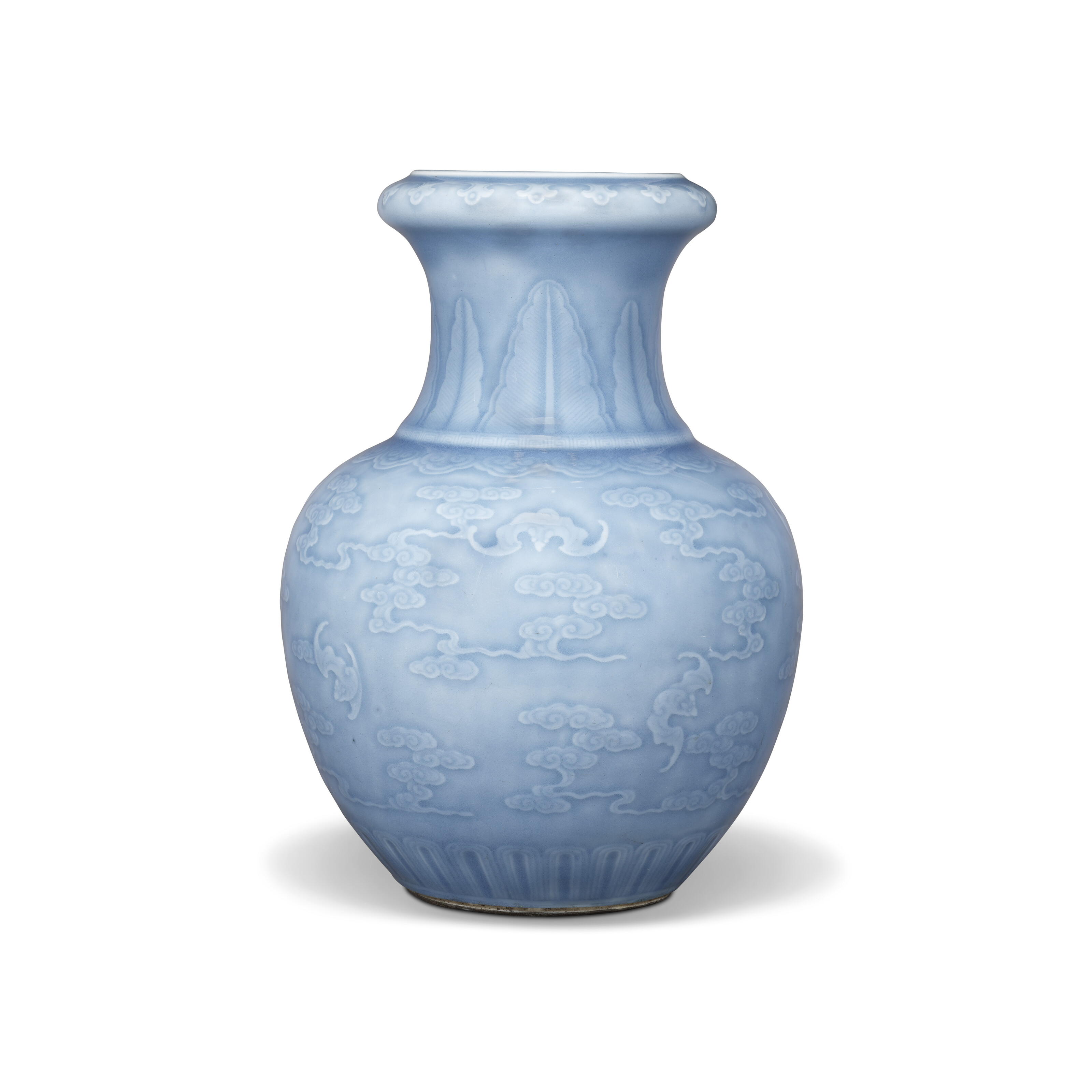北宋天靑釉奩式三足香炉 北宋鈞窰天藍釉玫瑰紫斑三足爐, NORTHERN SONG DYNASTY (960-1127
