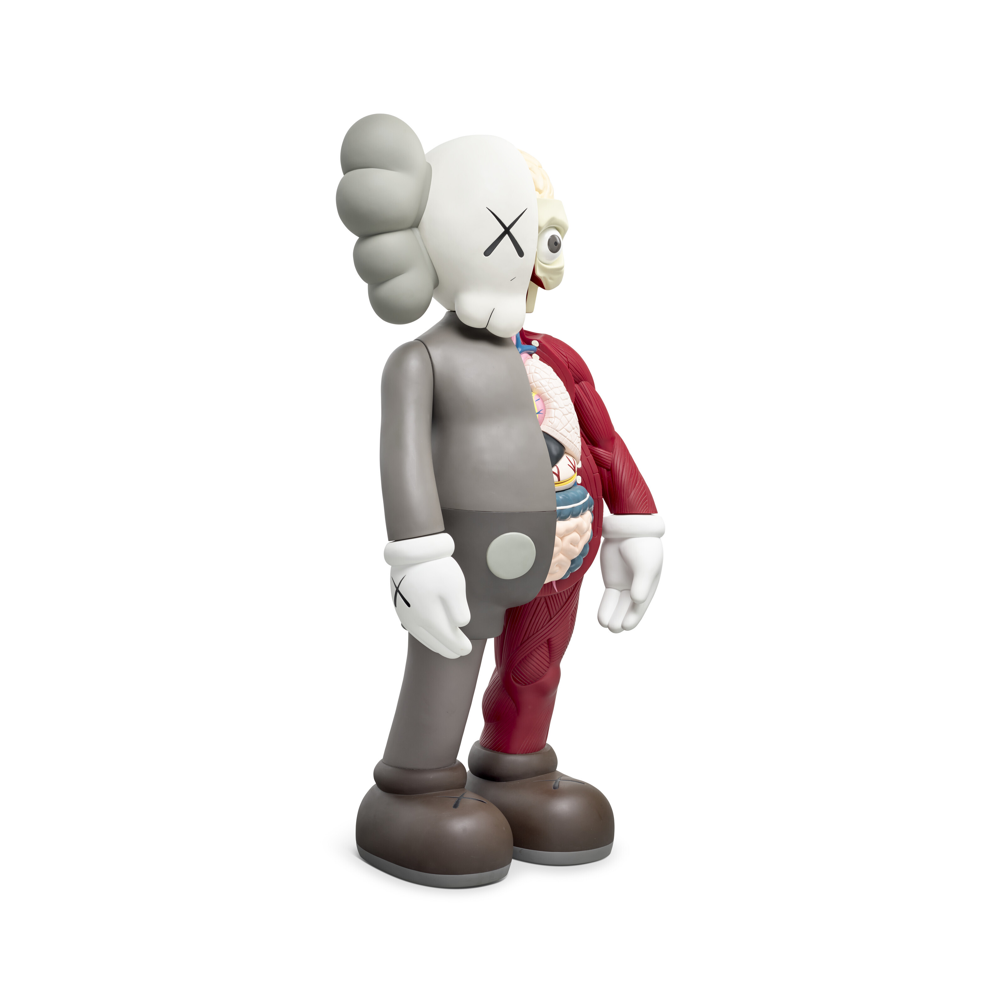 KAWS (B.1974), FOUR FOOT DISSECTED COMPANION (BROWN) | Christie's
