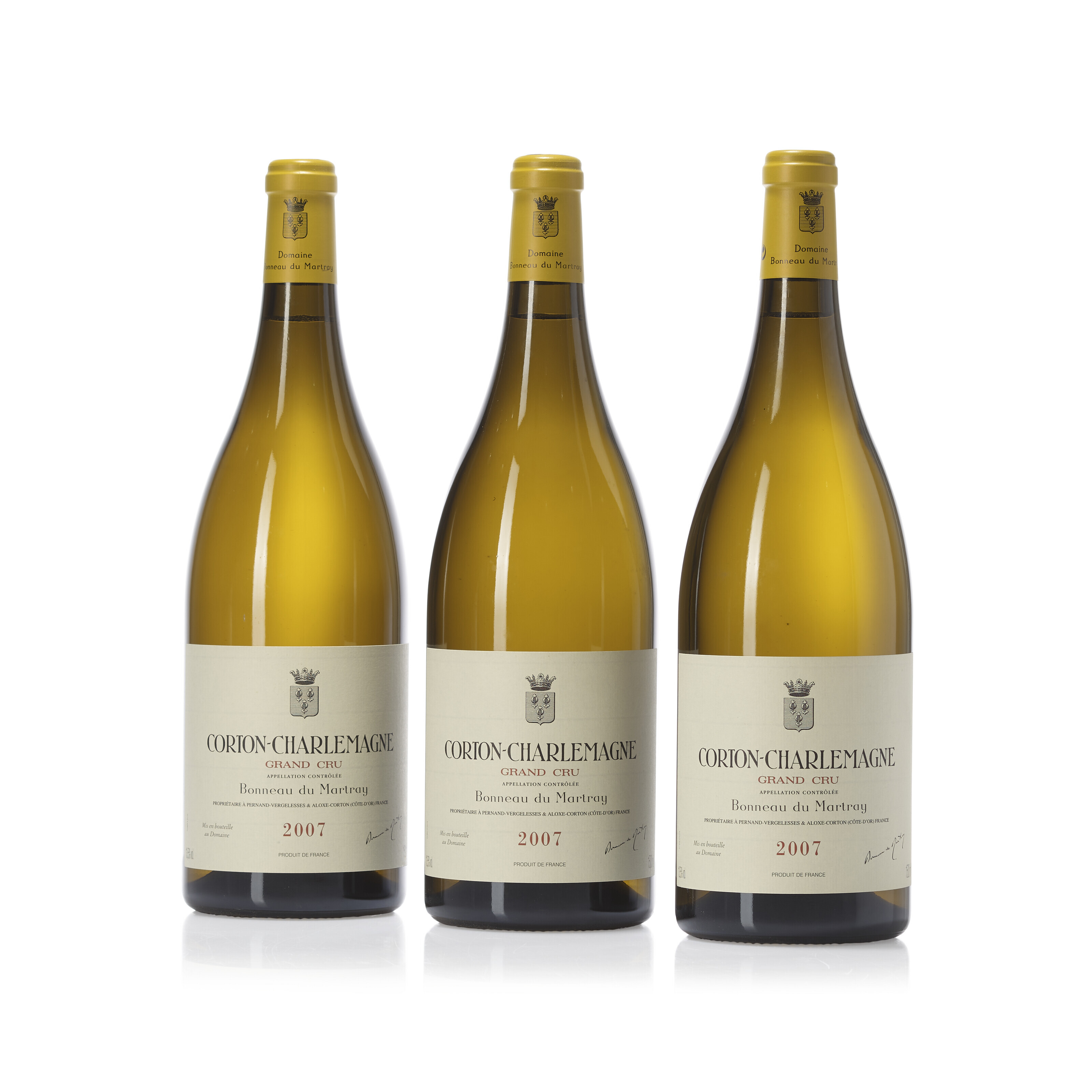 Domaine Bonneau du Martray, Corton-Charlemagne 2007, Grand Cru, Côte de ...