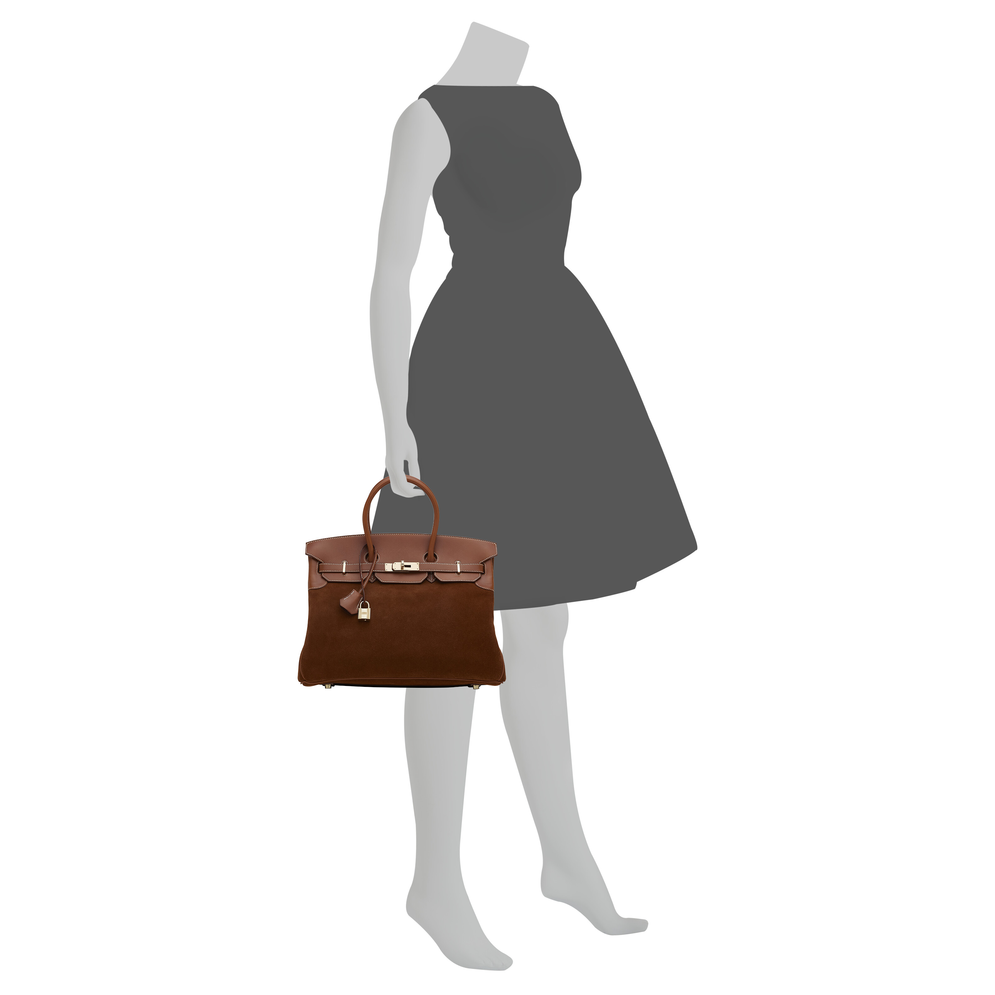 A LIMITED EDITION NATUREL BARÉNIA LEATHER FAUVE VEAU DOBLIS - Main Image