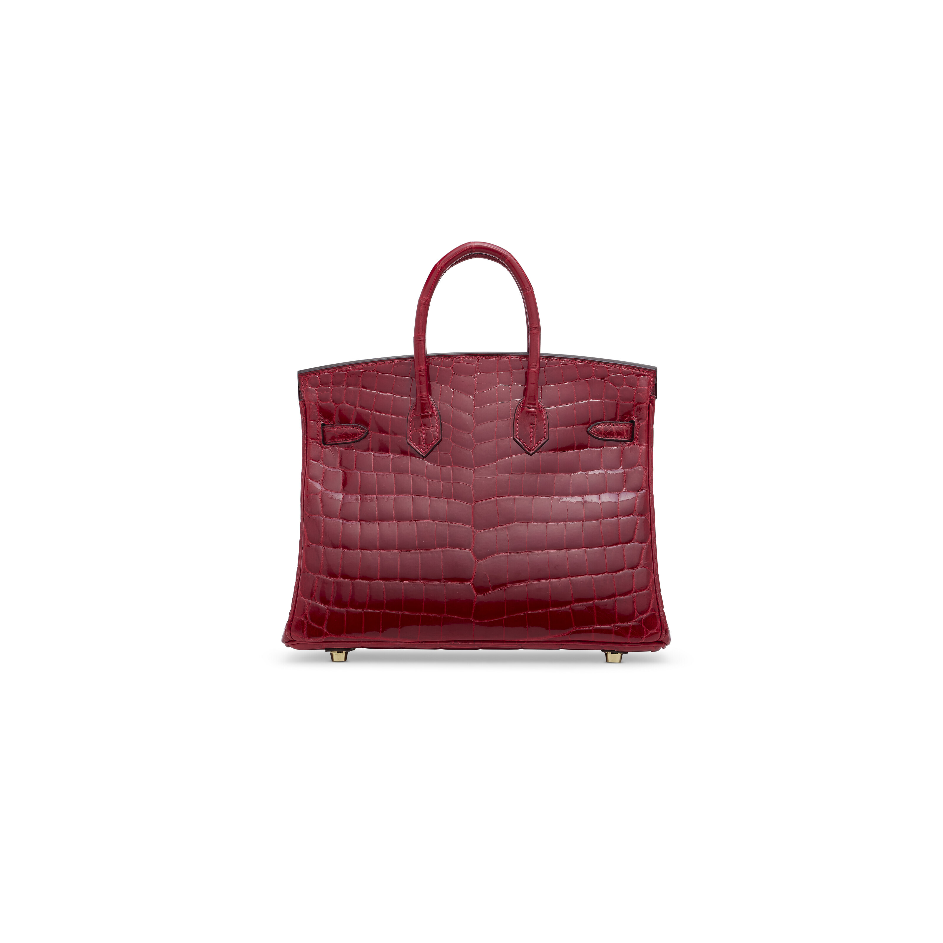 A SHINY BRAISE NILOTICUS CROCODILE BIRKIN 25 WITH GOLD HARDWARE HERMES 2017 Christie s