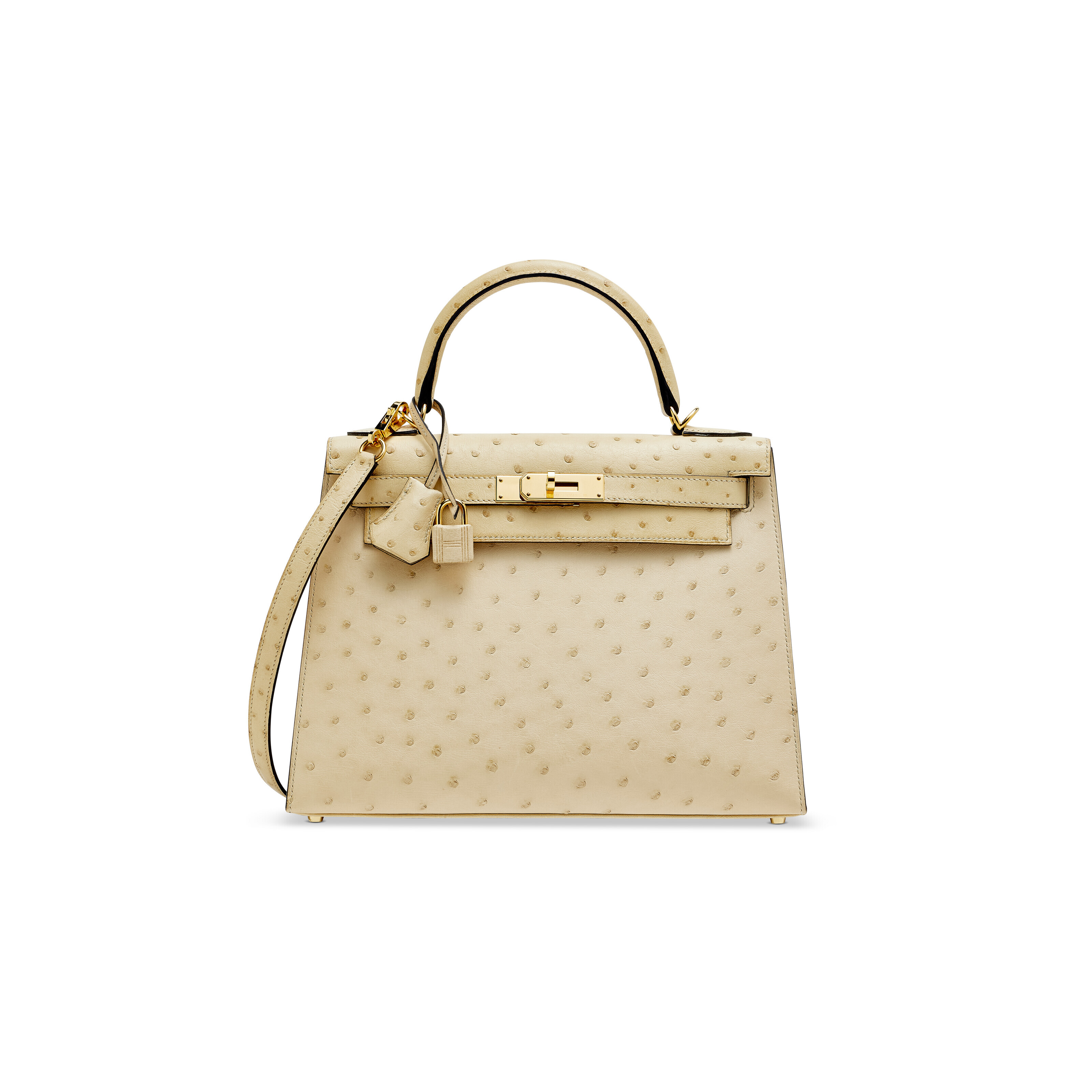 A CRAIE SWIFT LEATHER RETOURNÉ KELLY 25 WITH GOLD HARDWARE, HERMÈS, 2016 |  Christie's