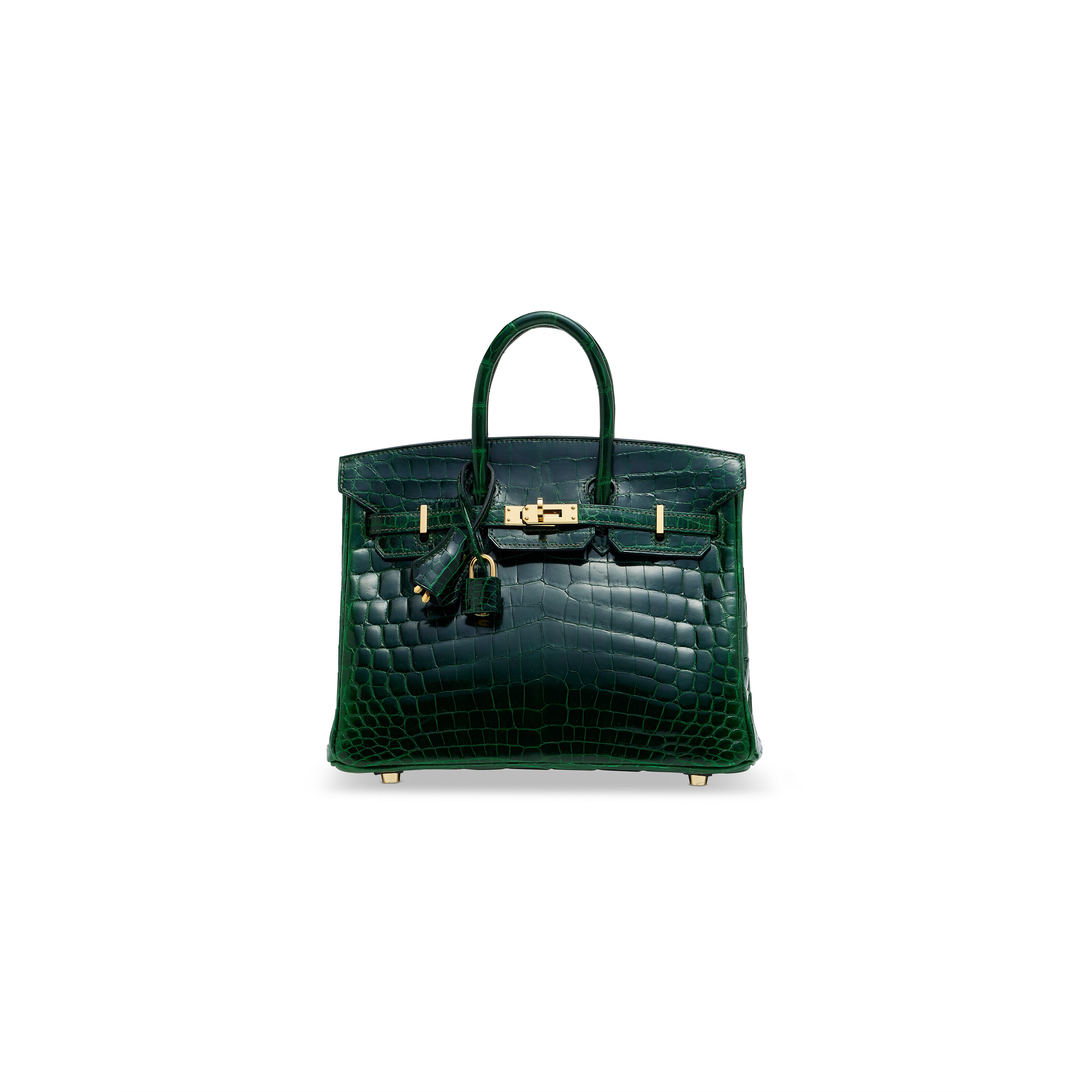 Crocodile Vert Fonce Birkin Hermes Birkin Croc 30cm Bag For Women