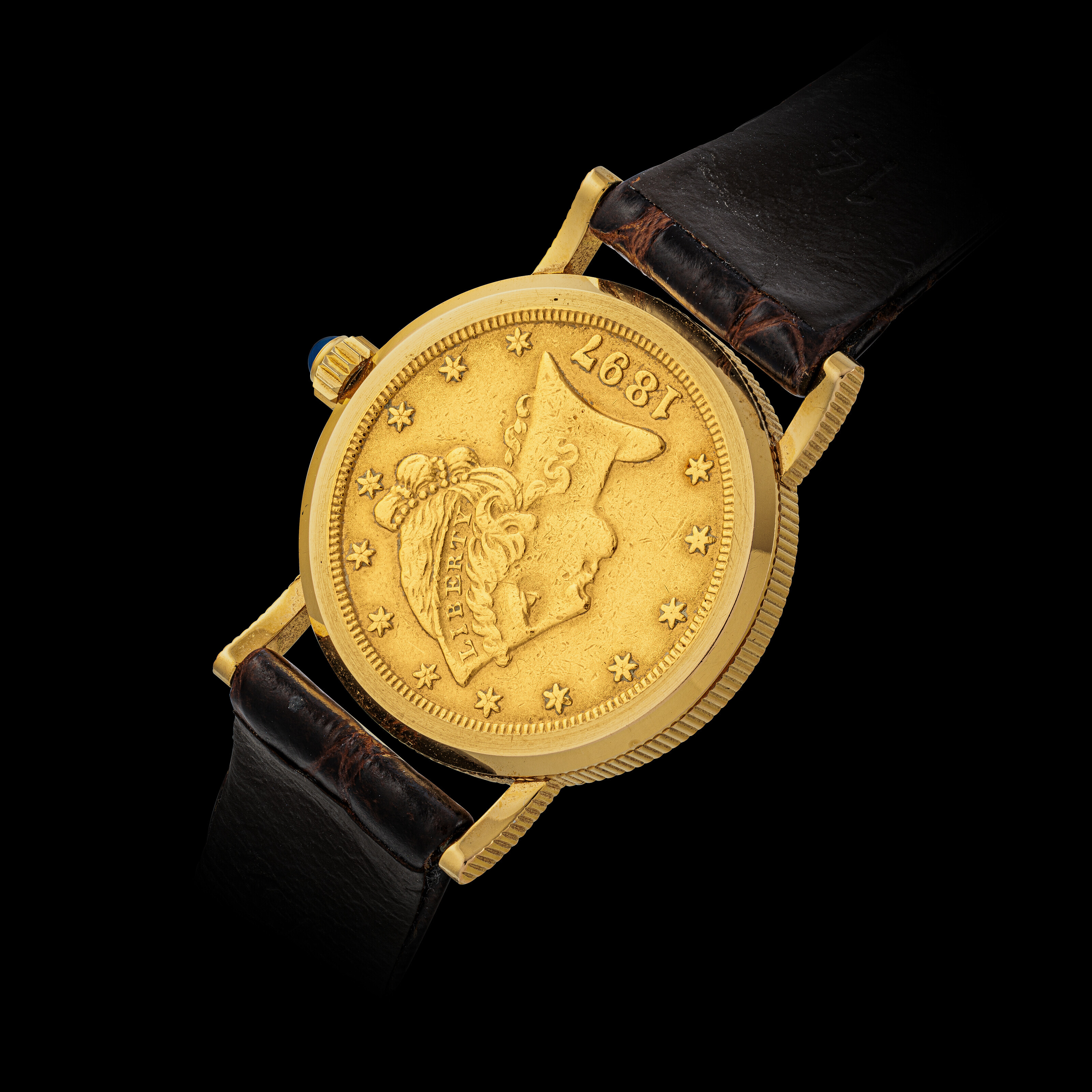 CORUM, UNITED STATES OF AMERICA FIVE DOLLAR LADY COIN WATCH, CASE