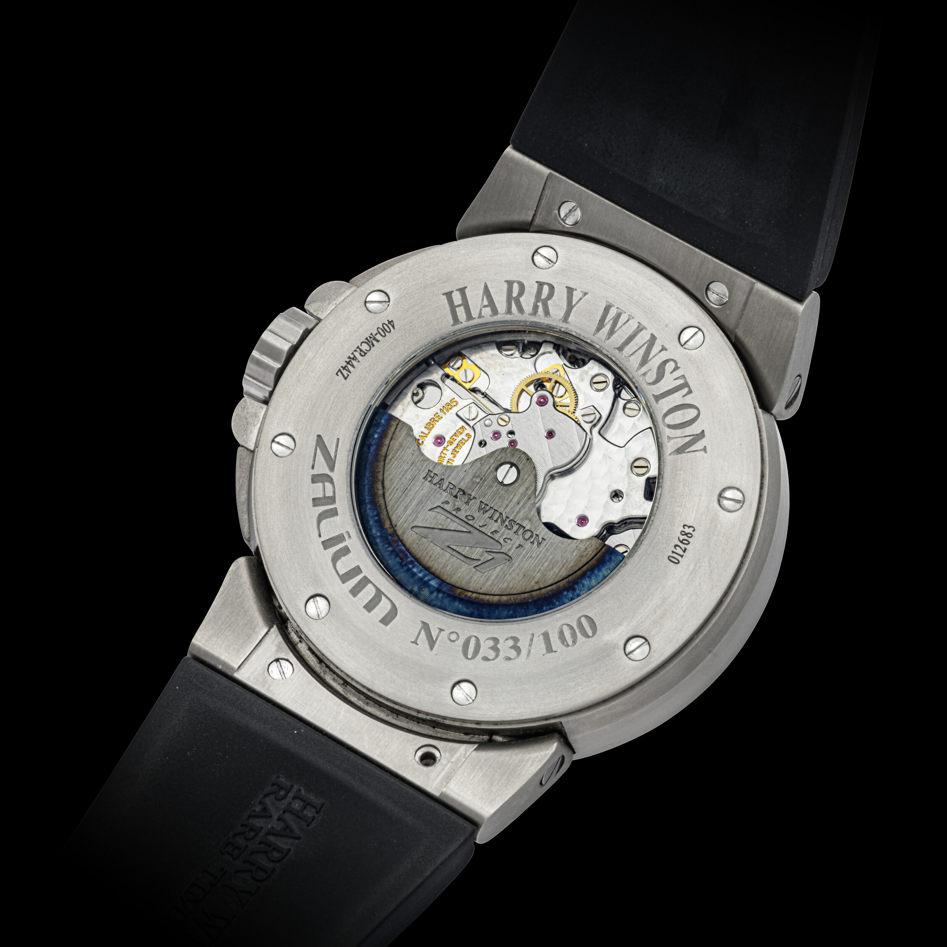 HARRY WINSTON, PROJECT Z1, LIMITED EDITION OF 100 PIECES, CASE NO