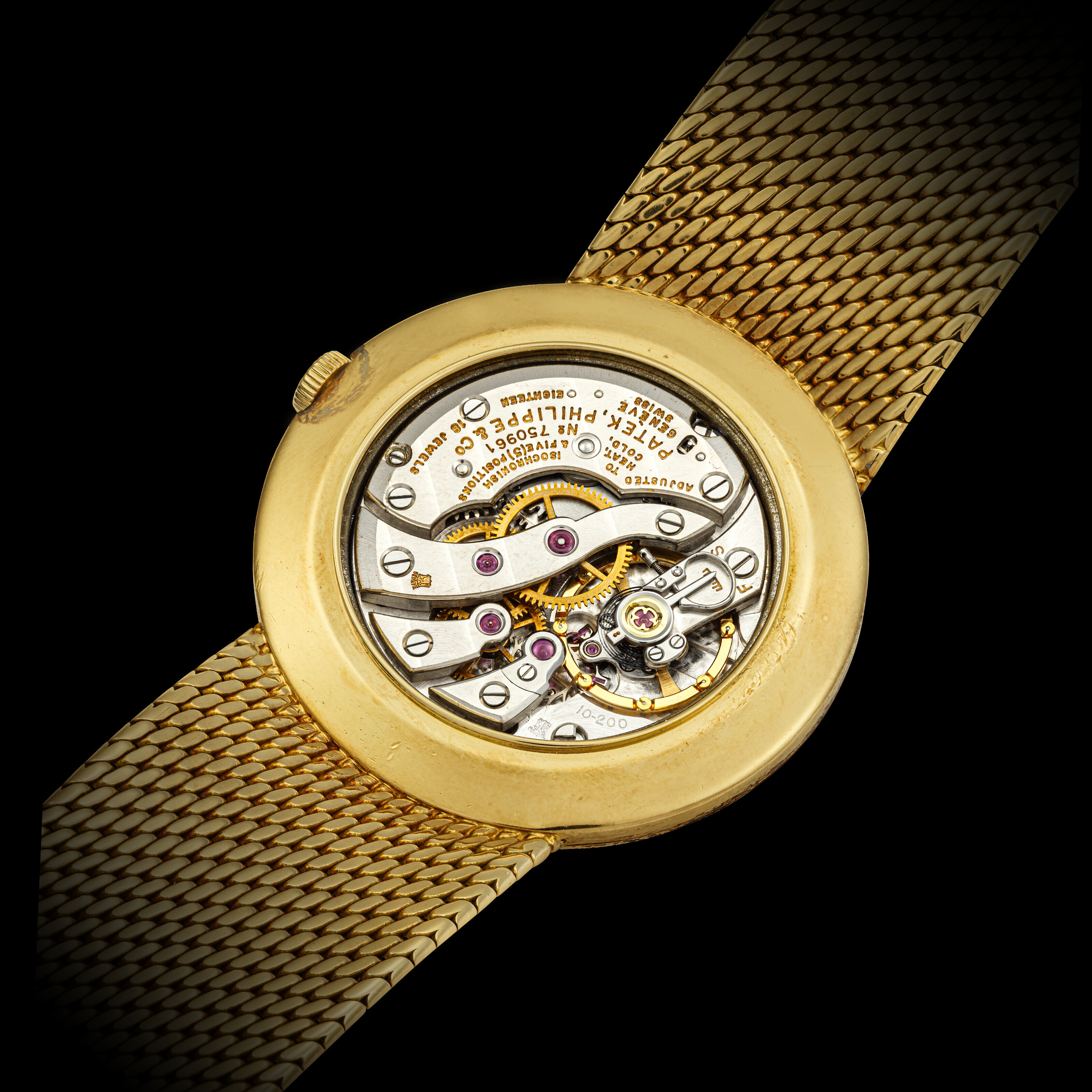 PATEK PHILIPPE, REF. 2581, MOVEMENT NO. 750'961, CASE NO. 2'617