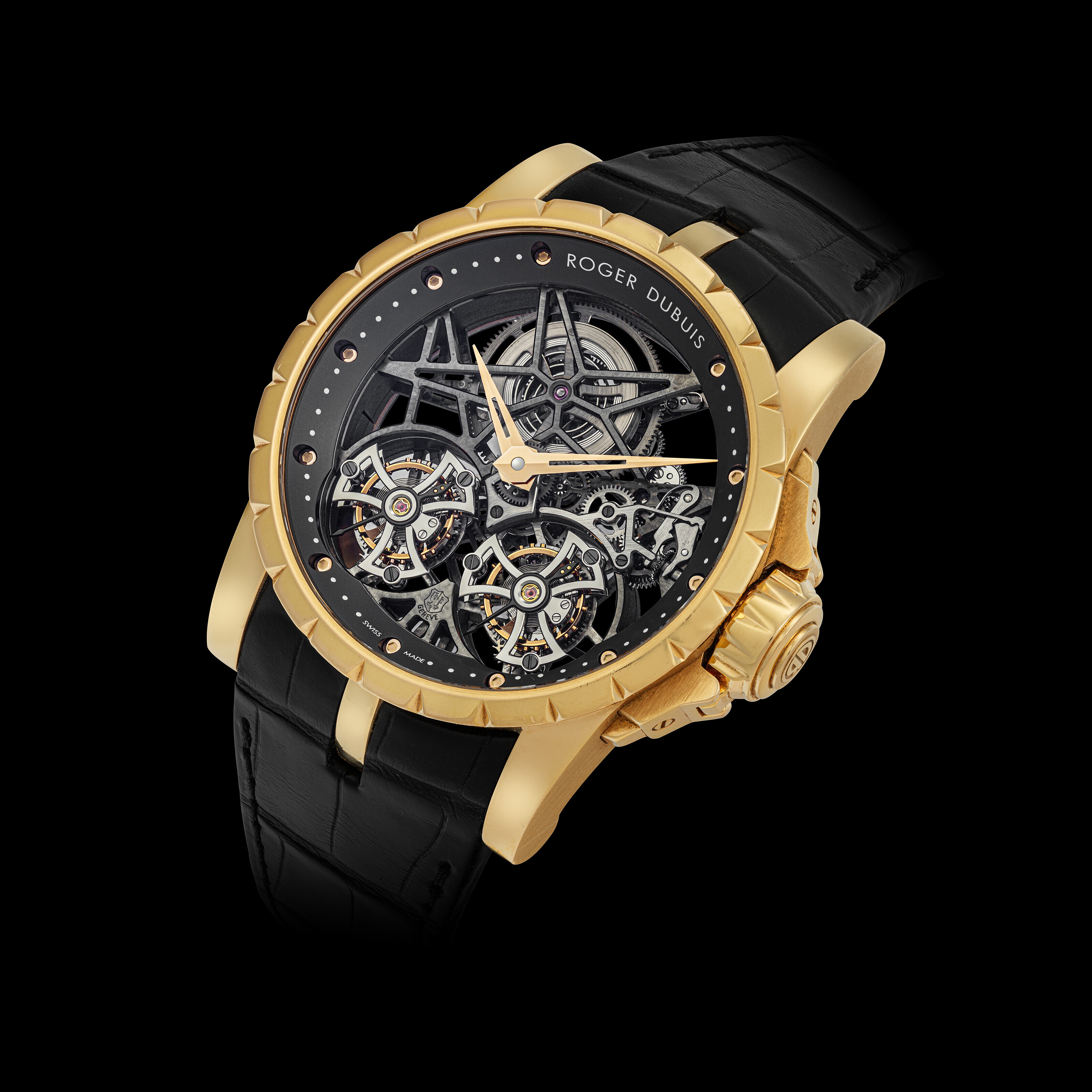 ROGER DUBUIS LIMITED EDITION OF 88 PIECES DOUBLE TOURBILLON EXCALIBUR