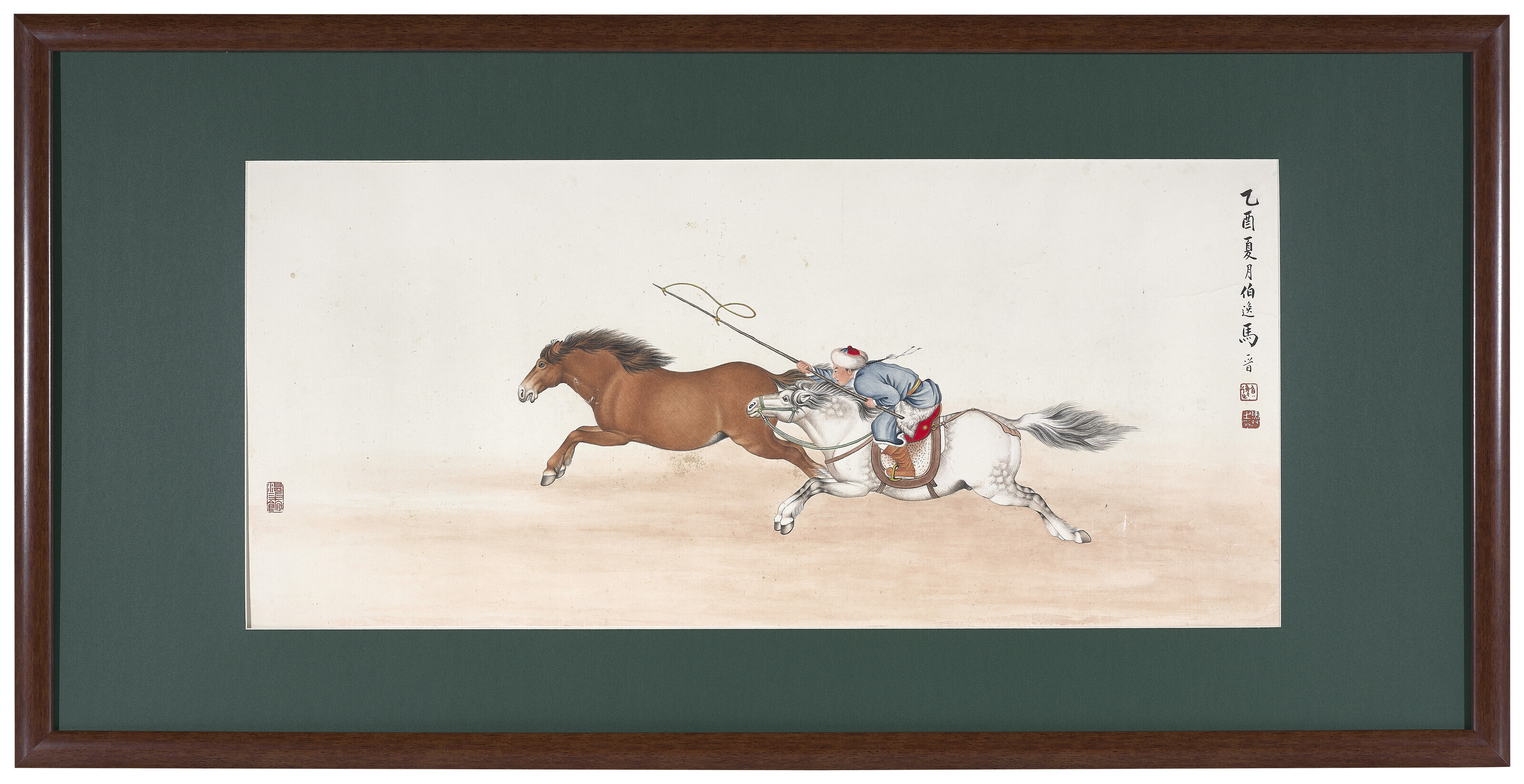 馬晉（1900-1970）, 套馬圖| Christie's