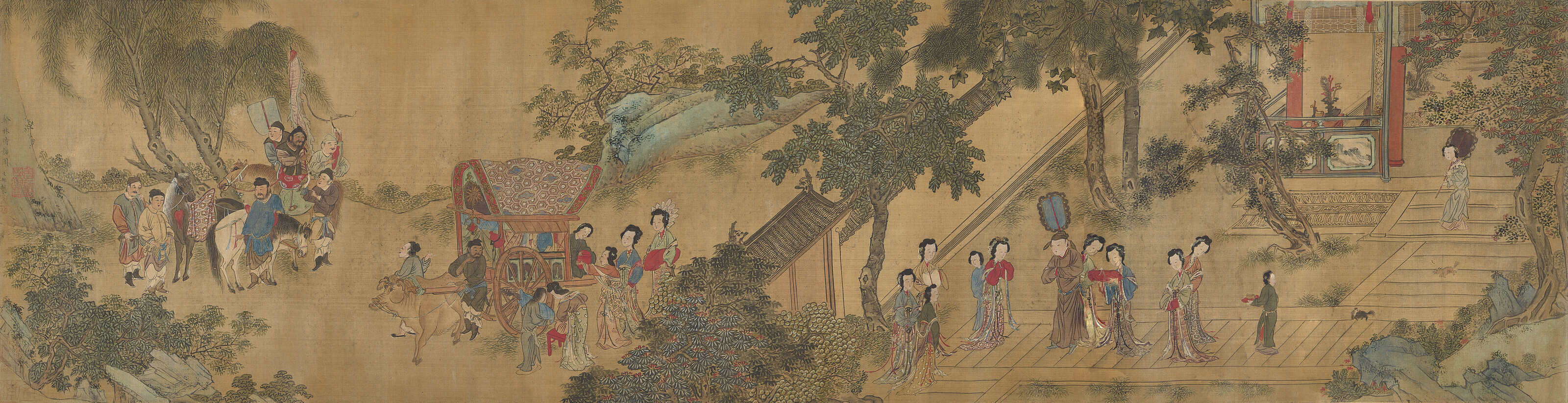 WITH SIGNATURE OF ZHOU WENJU (18TH CENTURY), Story of Su Hui