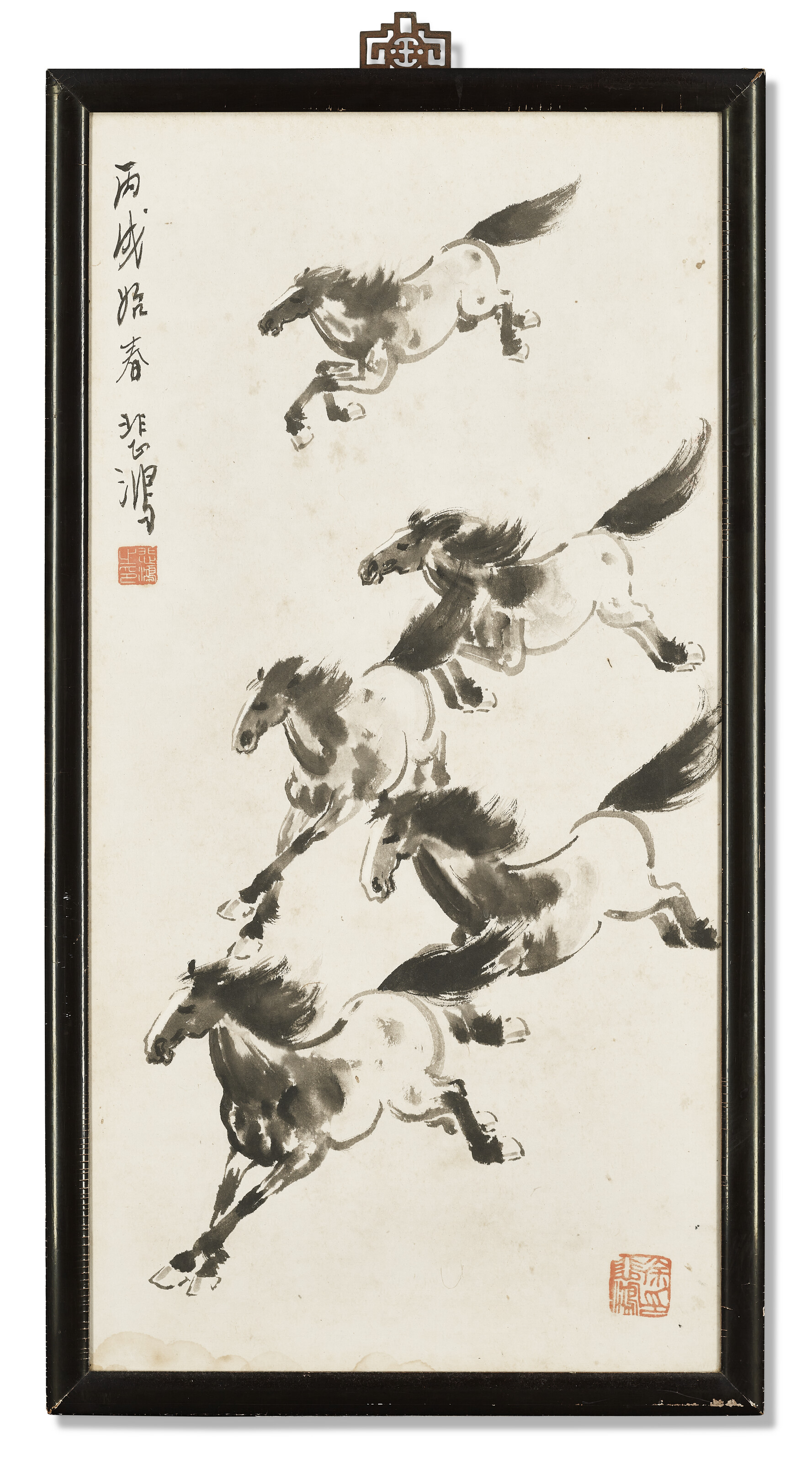 徐悲鴻（1895-1953）, 萬馬奔騰| Christie's