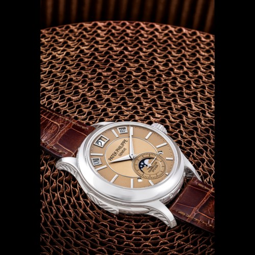PATEK PHILIPPE. A VERY RARE AN