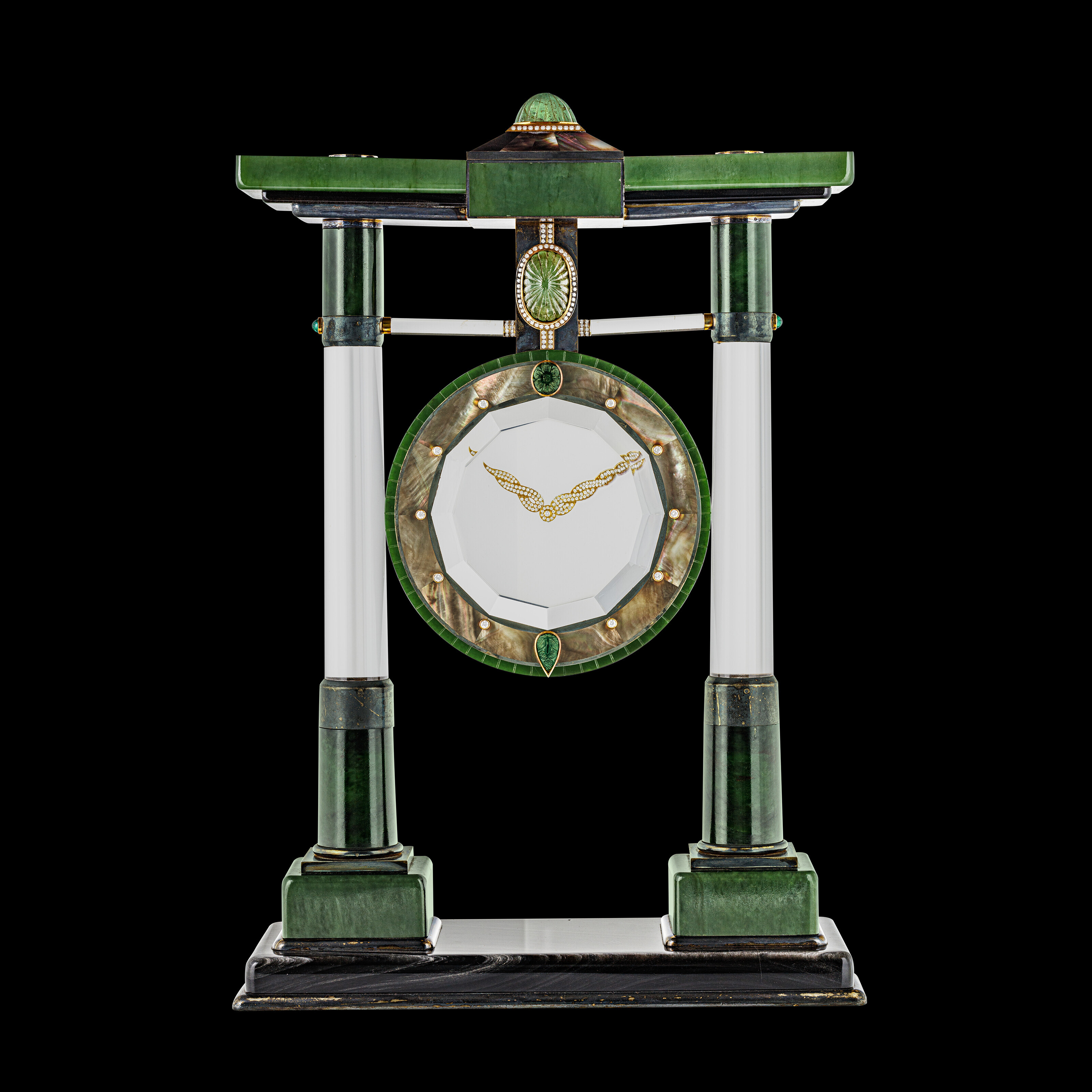 CARTIER. A MAGNIFICENT AND EXTREMELY RARE SILVER AND