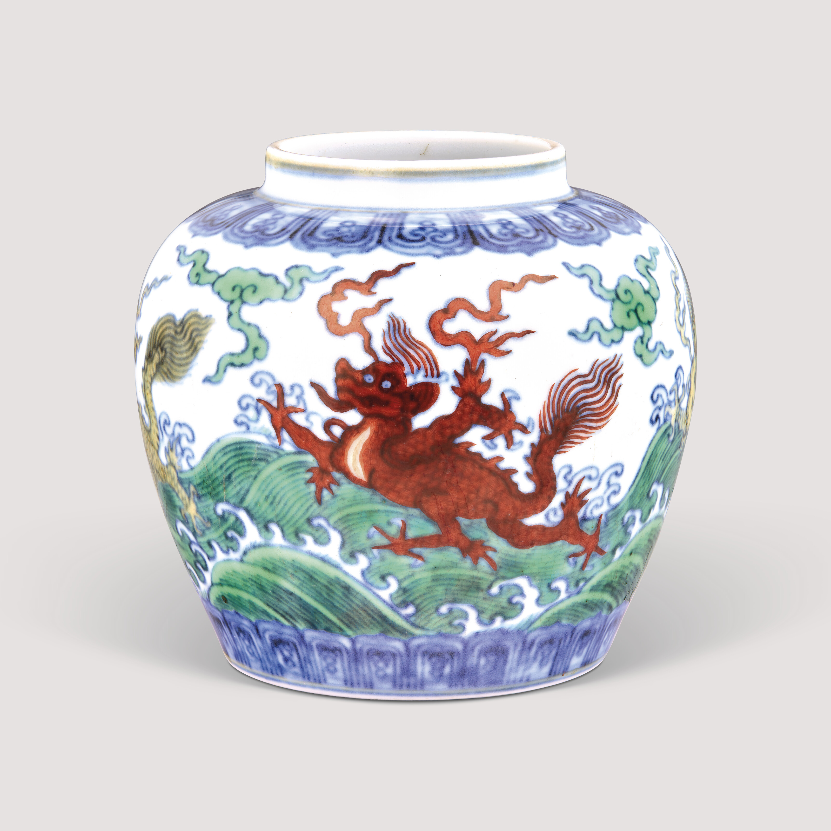 中国　古美術　清時代 斗彩天球特大花瓶 【大清雍正年製】在銘y115 中国 古美術 清時代 斗彩天球特大花瓶 【大清雍正年製】在