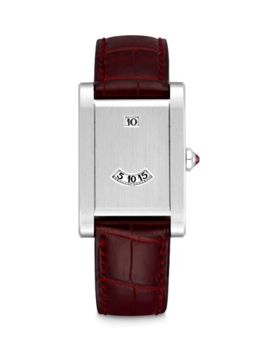 CARTIER. A RARE PLATINUM LIMIT