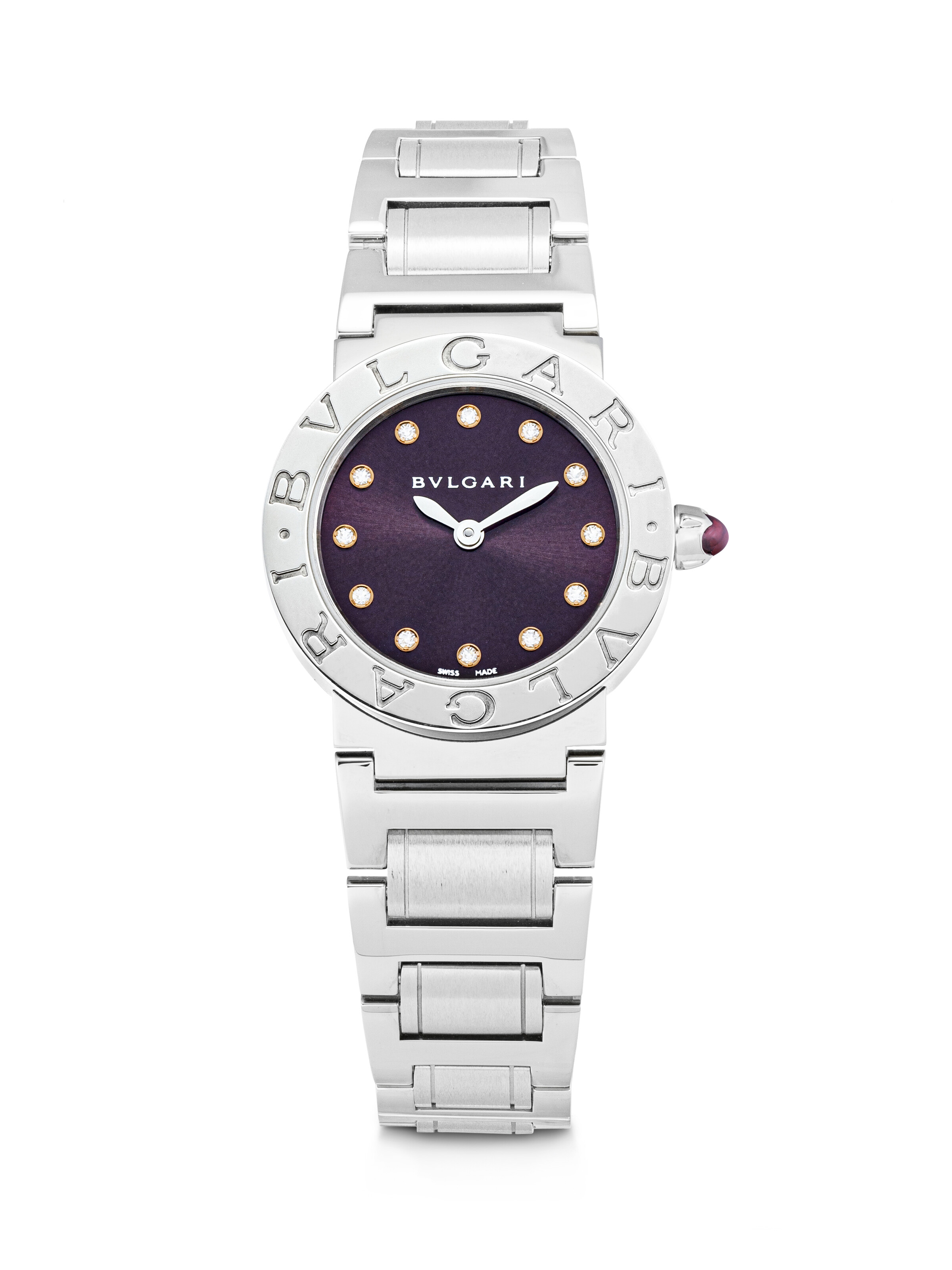 BVLGARI, DIAMOND-SET BVLGARI BVLGARI, CASE NO. PO 0909