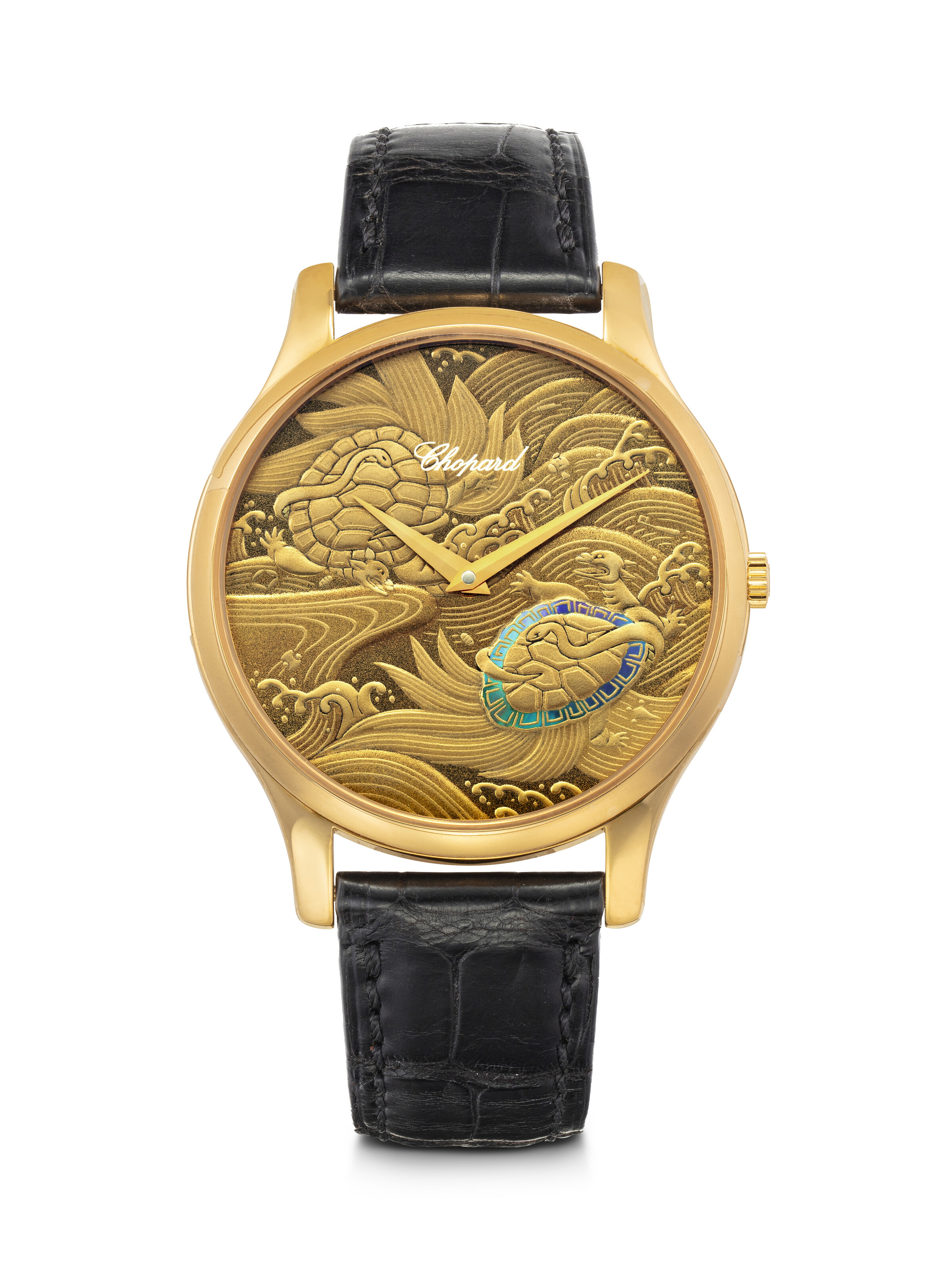 CHOPARD, L.U.C XP URUSHI WITH “TREASURED TURTLE AND SNAKE” DIAL, REF ...