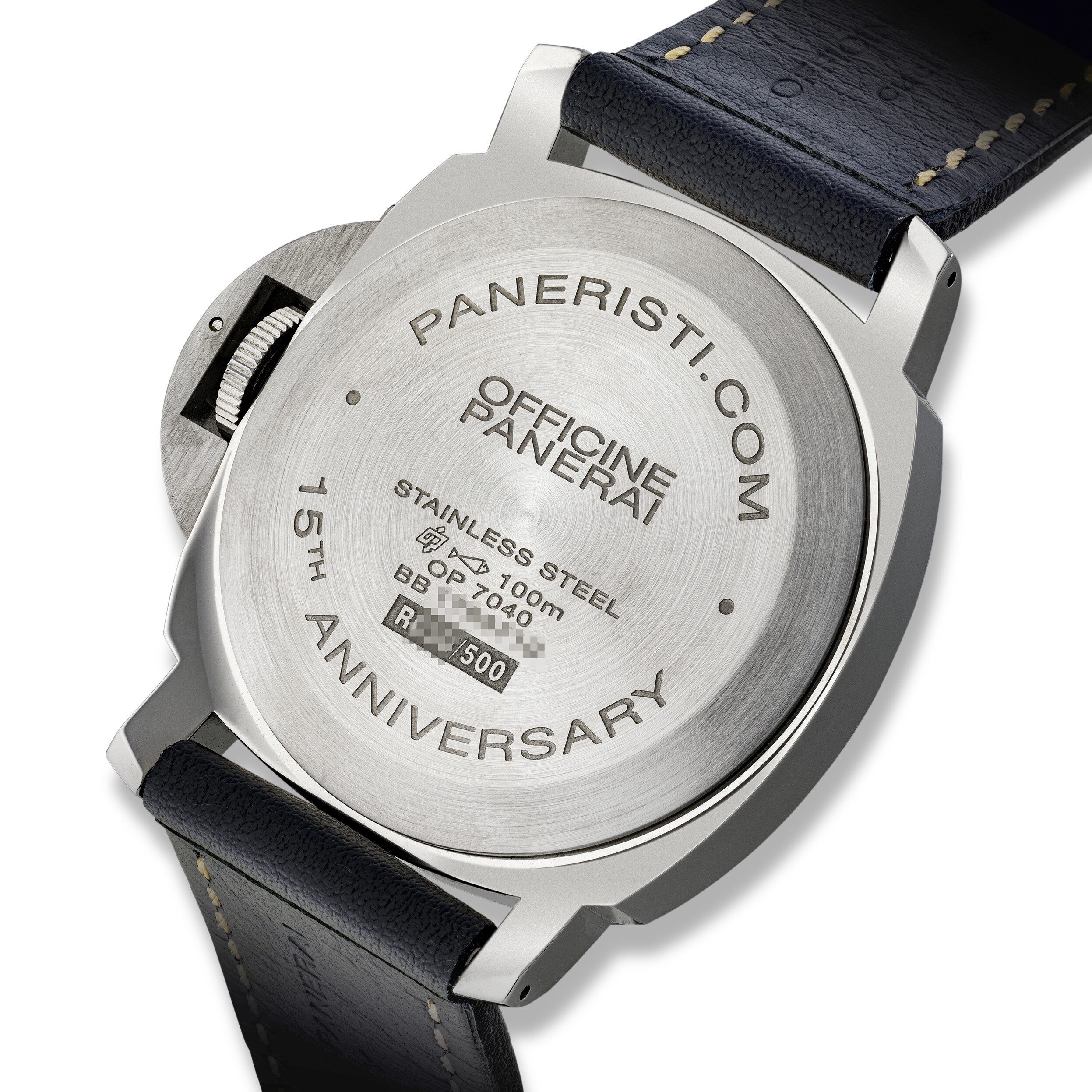 PANERAI, LUMINOR BASE LOGO ACCIAIO, MADE TO COMMEMORATE THE 15TH
