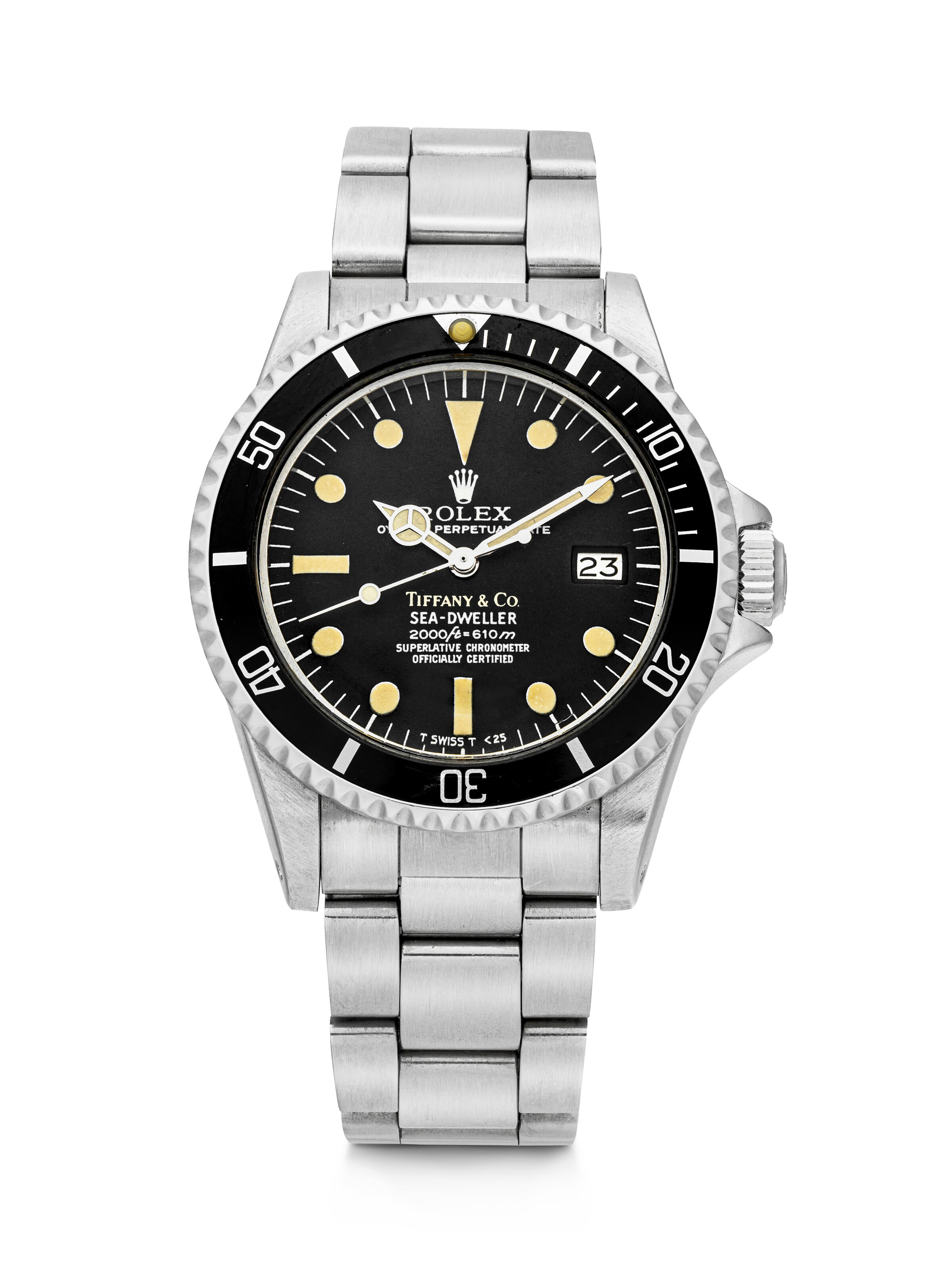 ROLEX, SEA-DWELLER SIGNED TIFFANY & CO., REF. 1665, CASE NO. 5'746