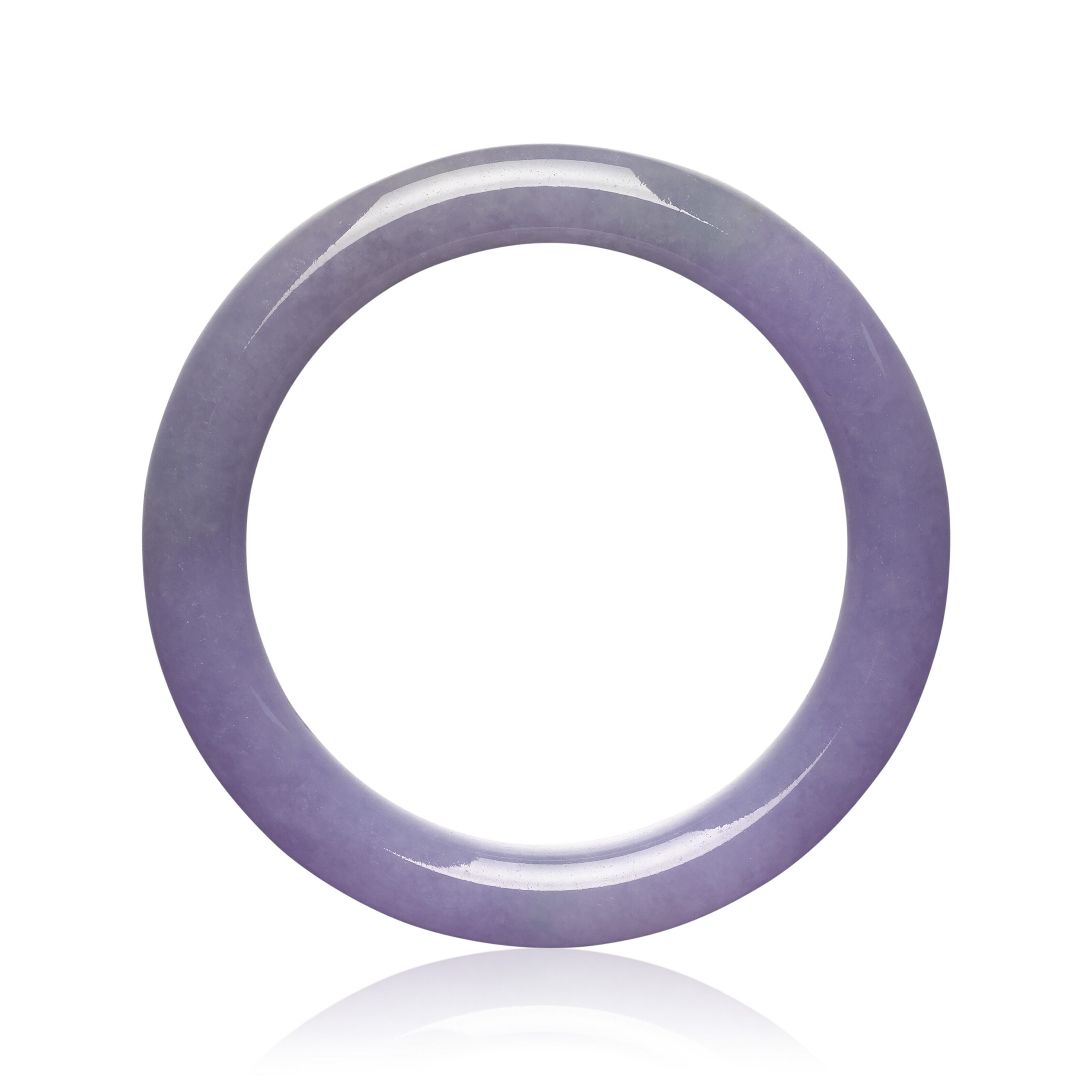 TWO LAVENDER JADEITE BANGLES, | Christie's