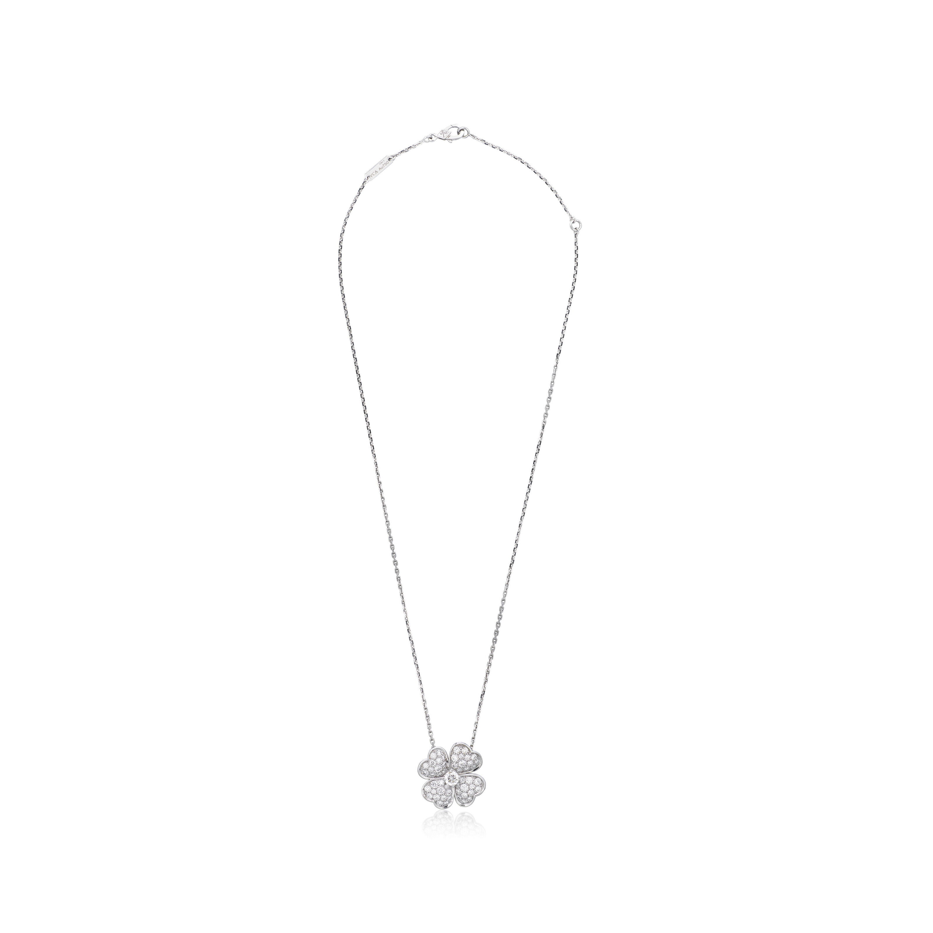 VAN CLEEF & ARPELS SET OF DIAMOND 'COSMOS' JEWELLERY