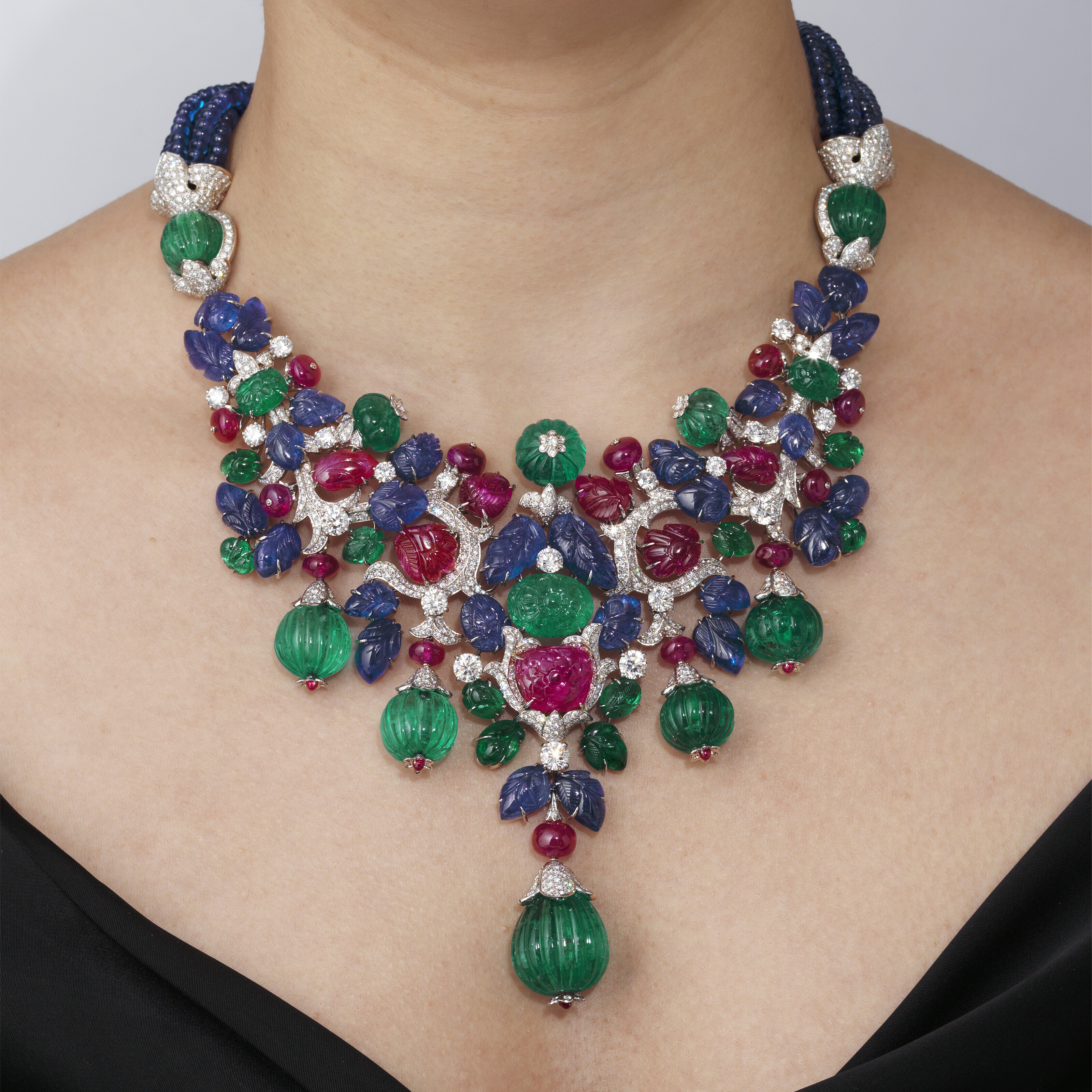 Cartier tutti frutti necklace outlet
