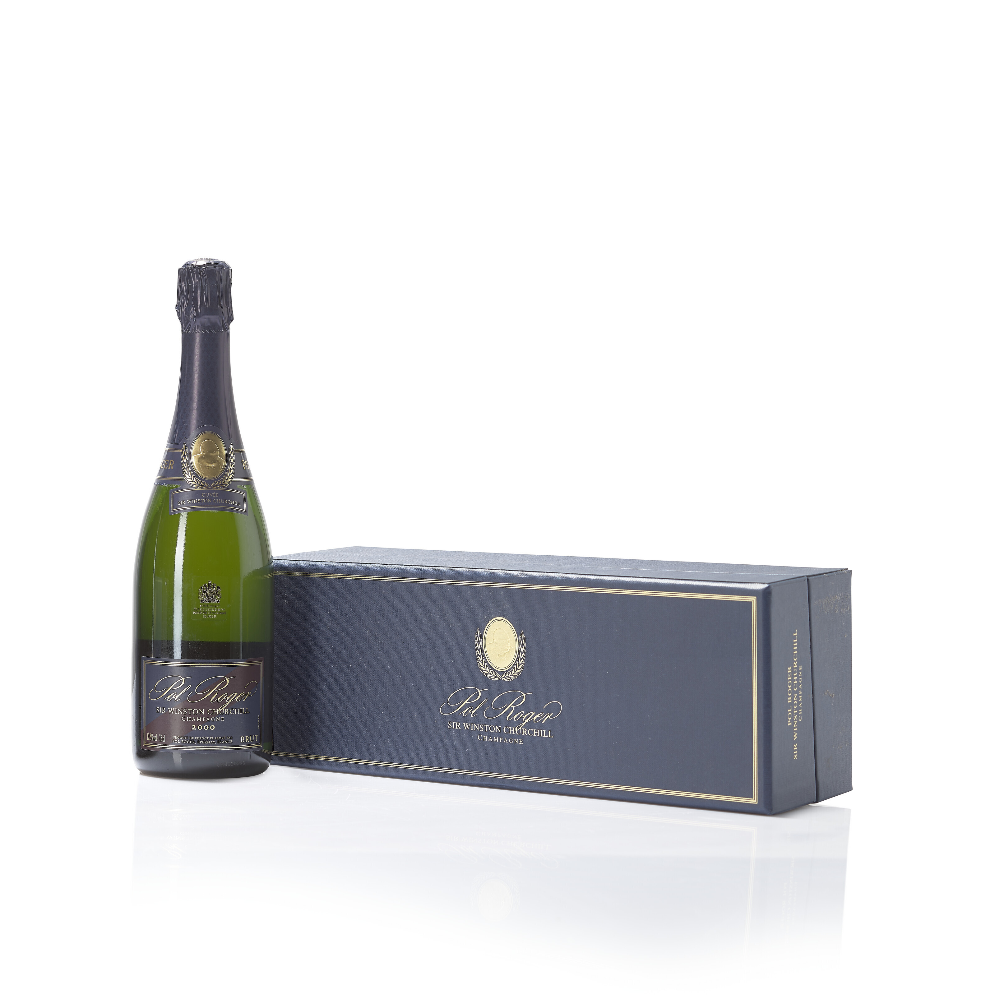 Champagne Pol Roger, Cuvée Sir Winston Churchill 2000, In individual coffrets within original