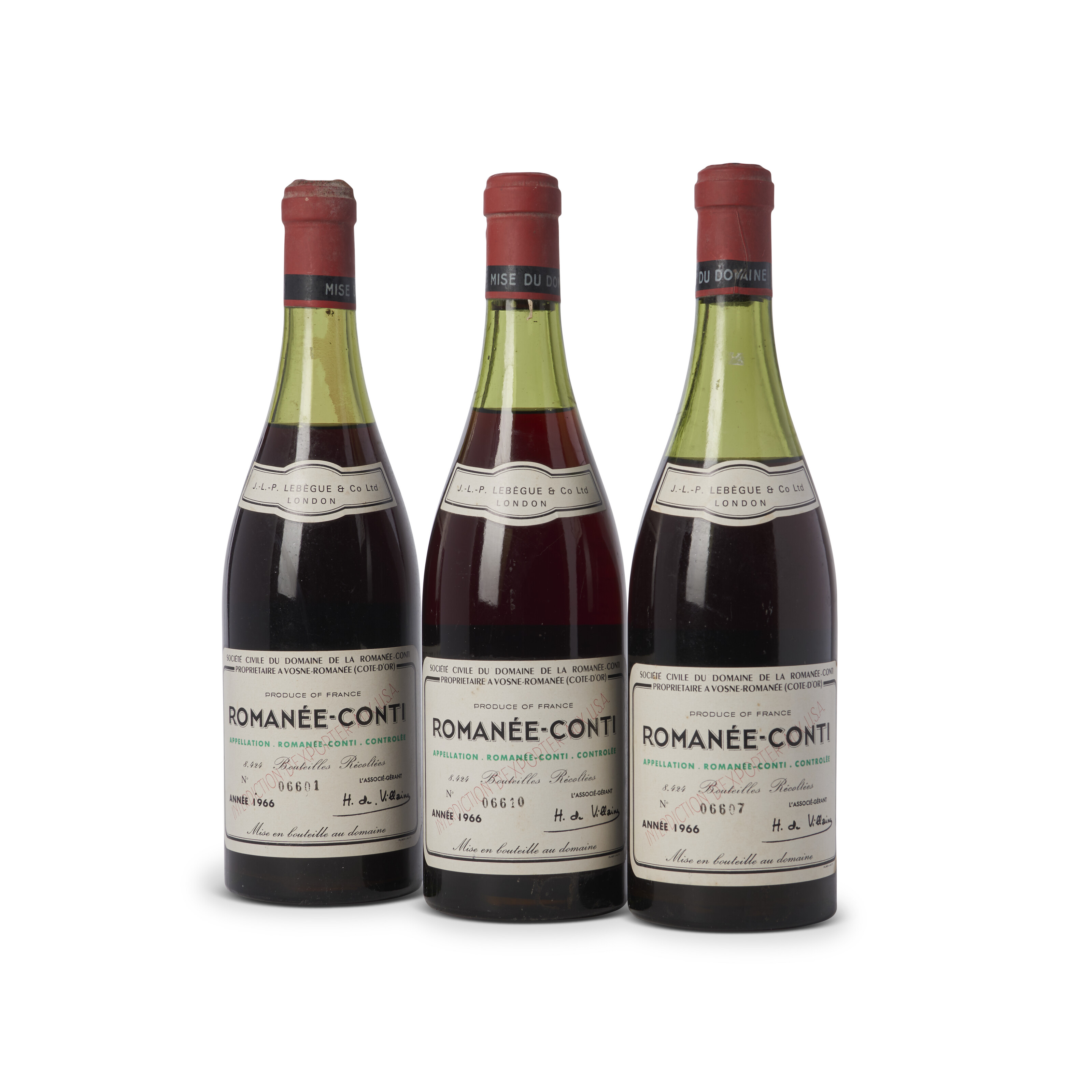 Domaine de la Romanée-Conti, Romanée-Conti 1966, Grand Cru, Côte de ...