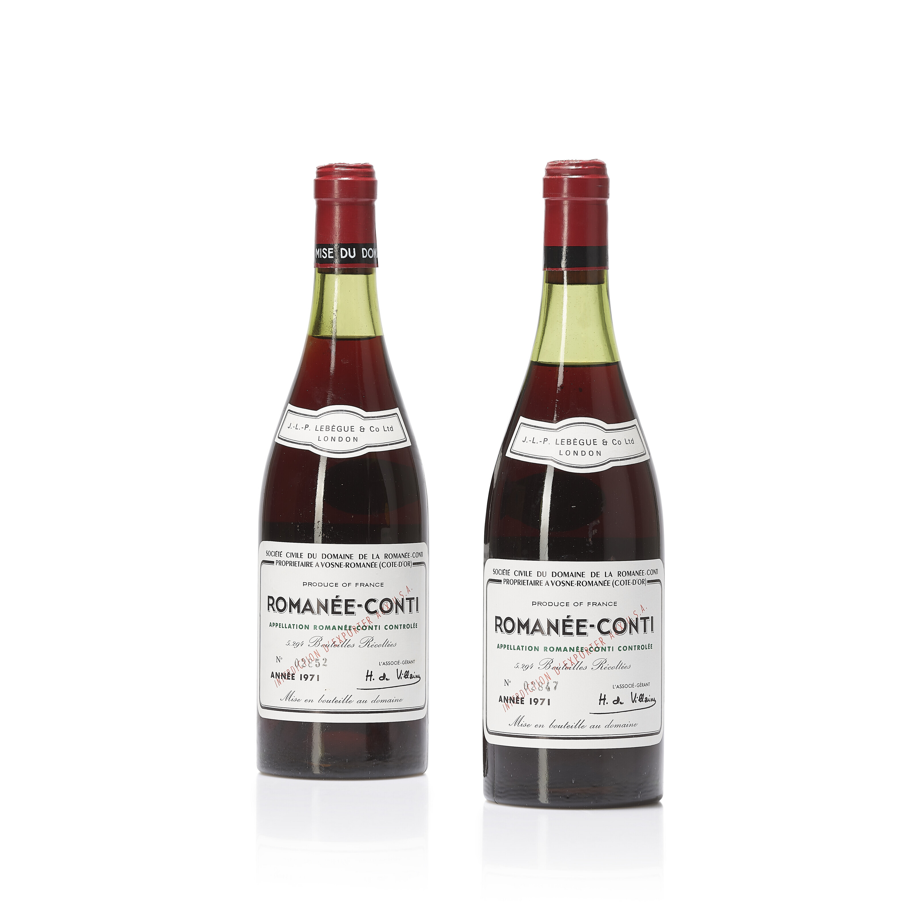 Domaine de la Romanee-Conti, Romanée-Conti 1971 | Christie's